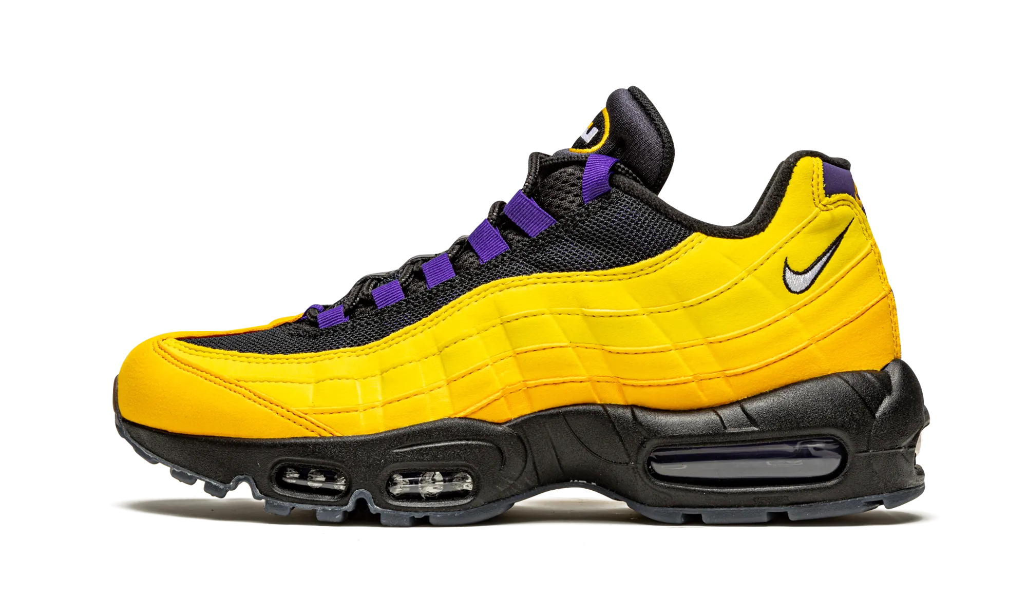 Maximum Grip running on flat ground Air Max 95 NRG "Lakers - Lebron"