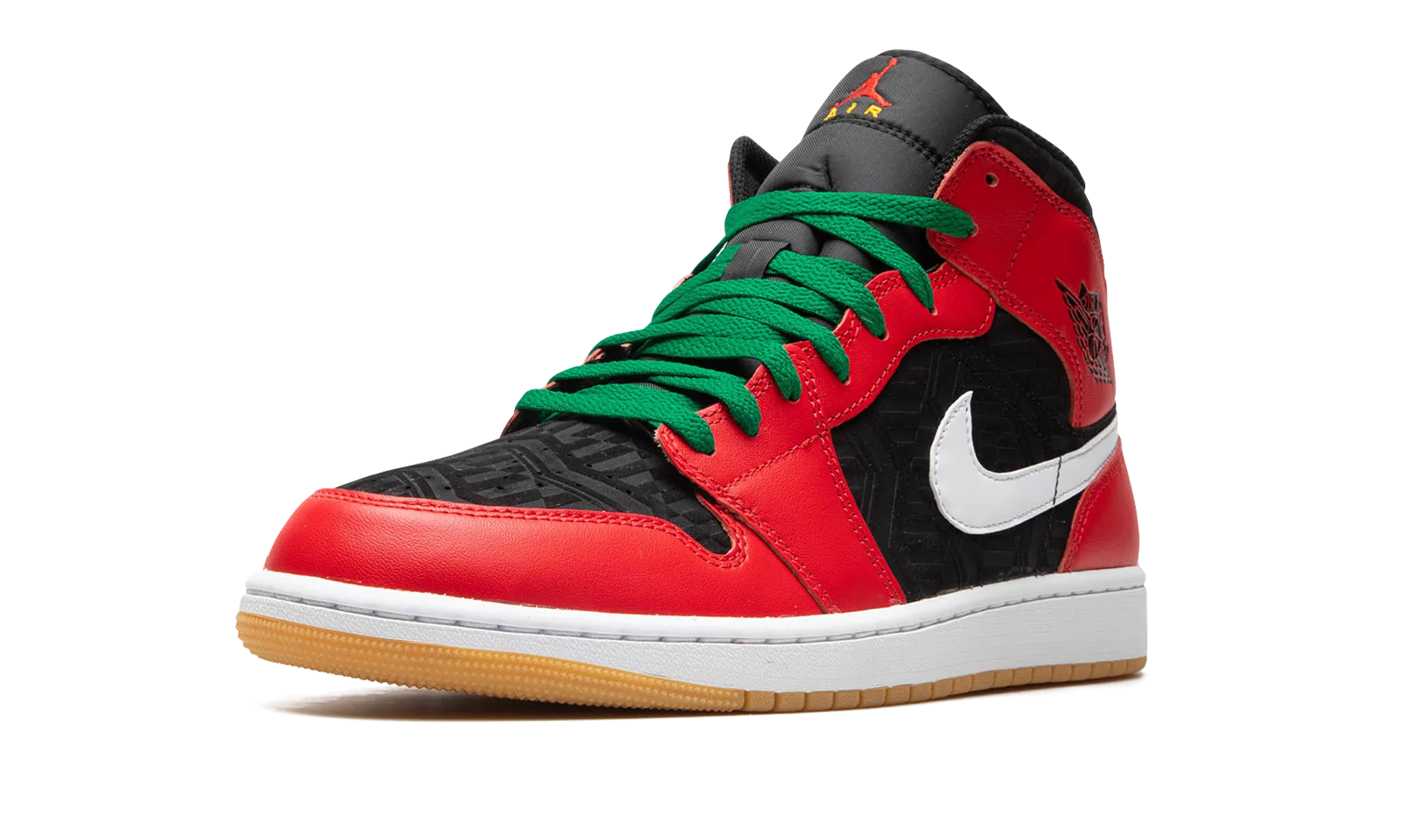 Air Jordan 1 Mid "Christmas 2022" Torsion Stability Orthopedic Friendly Fit
