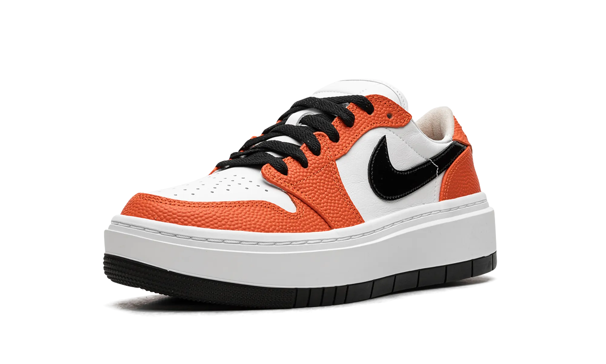 Premium Leather AIR JORDAN 1 LO ELEVATE WMNS "Brilliant Orange"