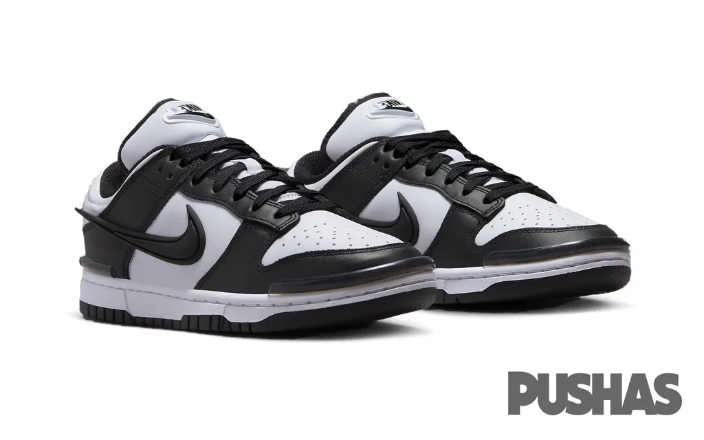 Sculpted cushioning Dunk Low Twist 'Panda' Women's (2023)