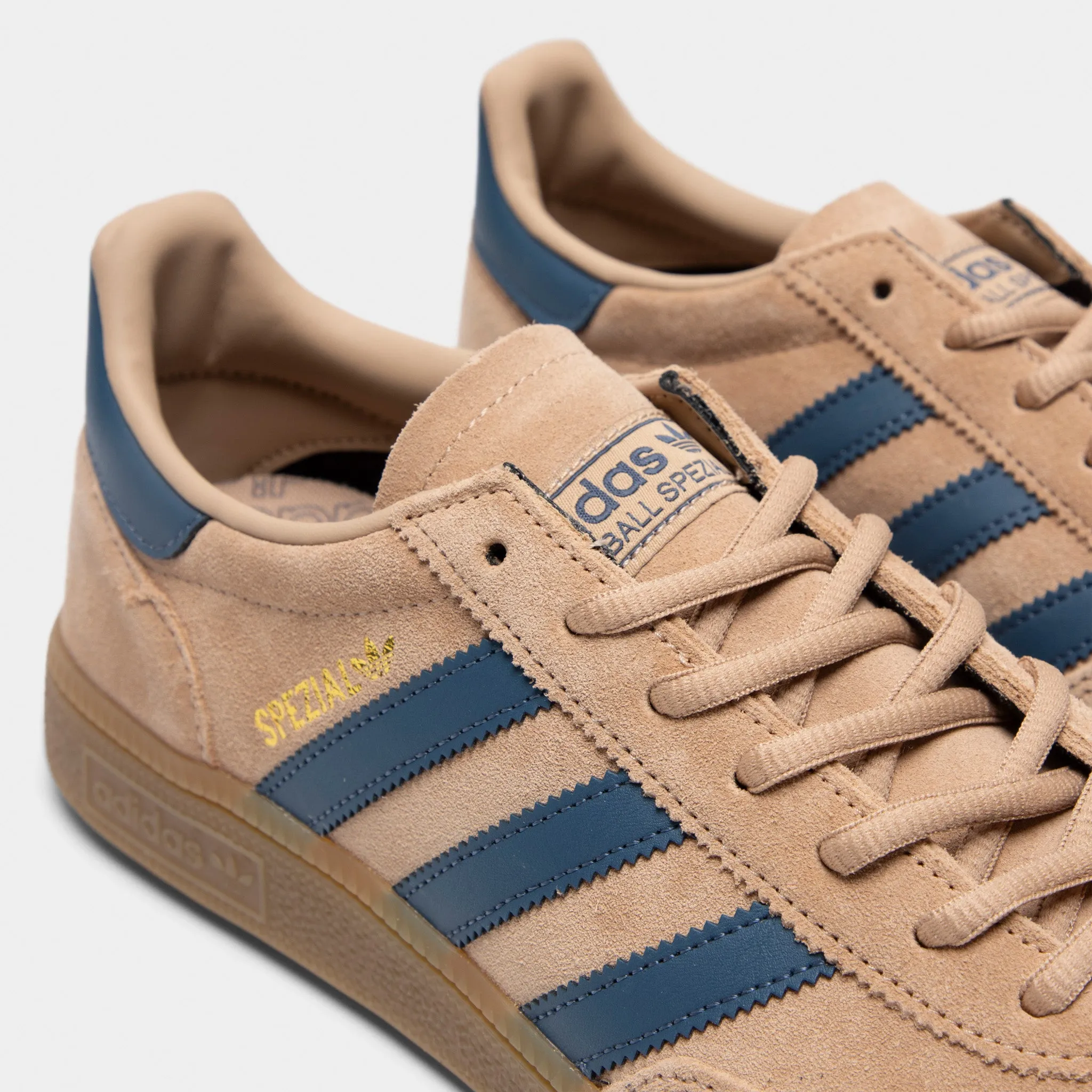 adidas Originals Handball Spezial Warm Sandstorm / Blue Lace Free Abrasion Protection