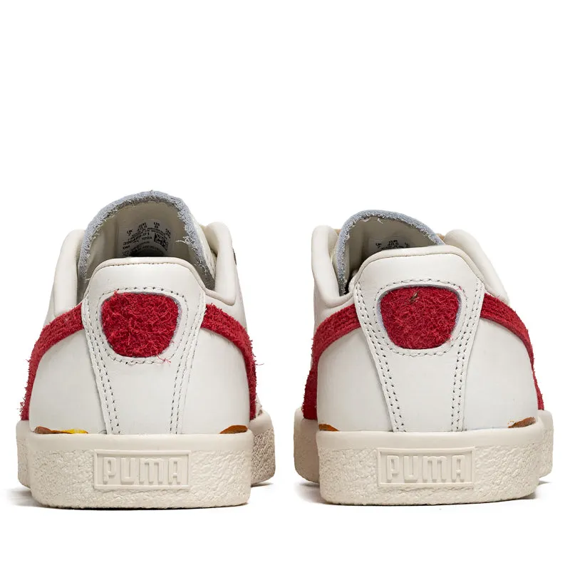 Puma Clyde Neverworn III - Warm White/Chalk Red Unidirectional Airflow Vents