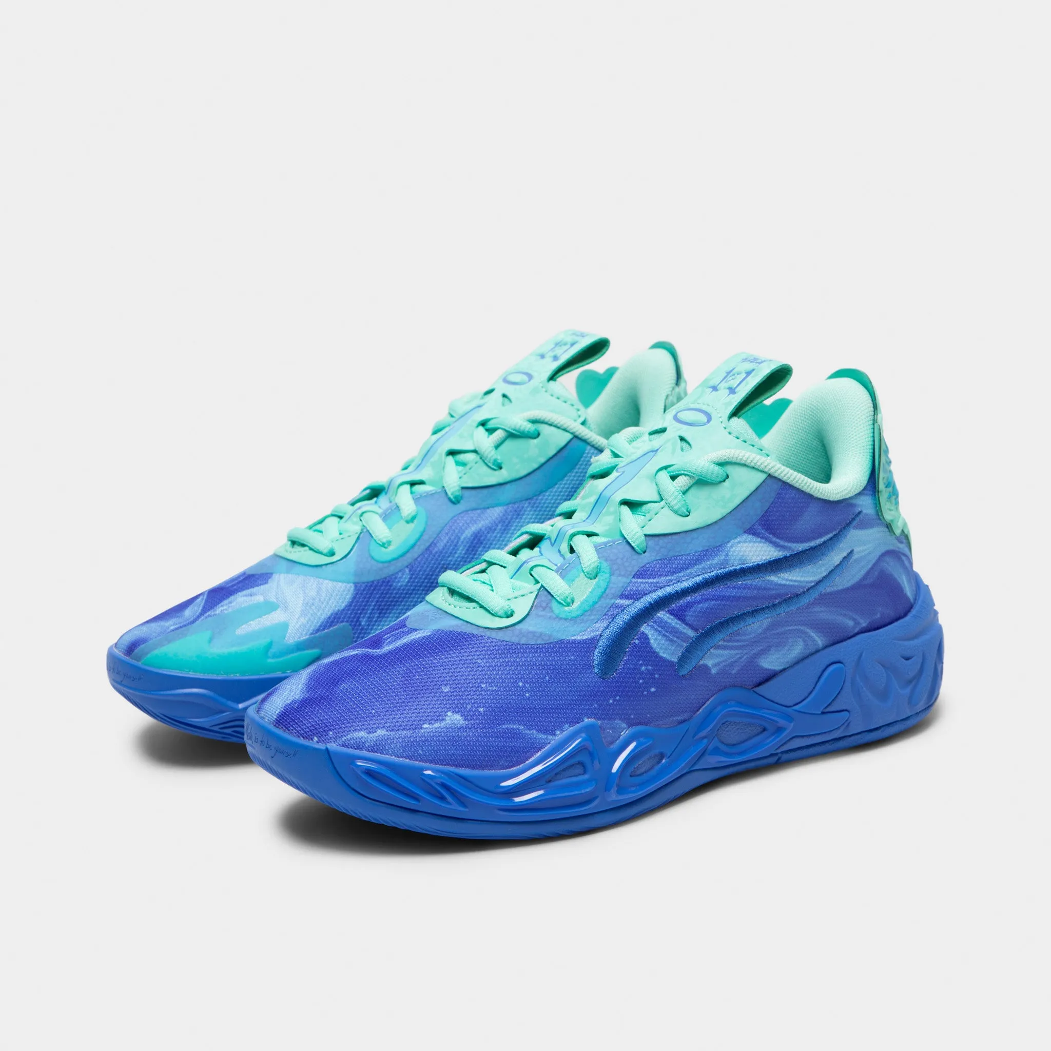 Sun Jog Soft Cushioning PUMA Juniors' MB.04 Ultra Blue / Blue Glimmer - New Navy