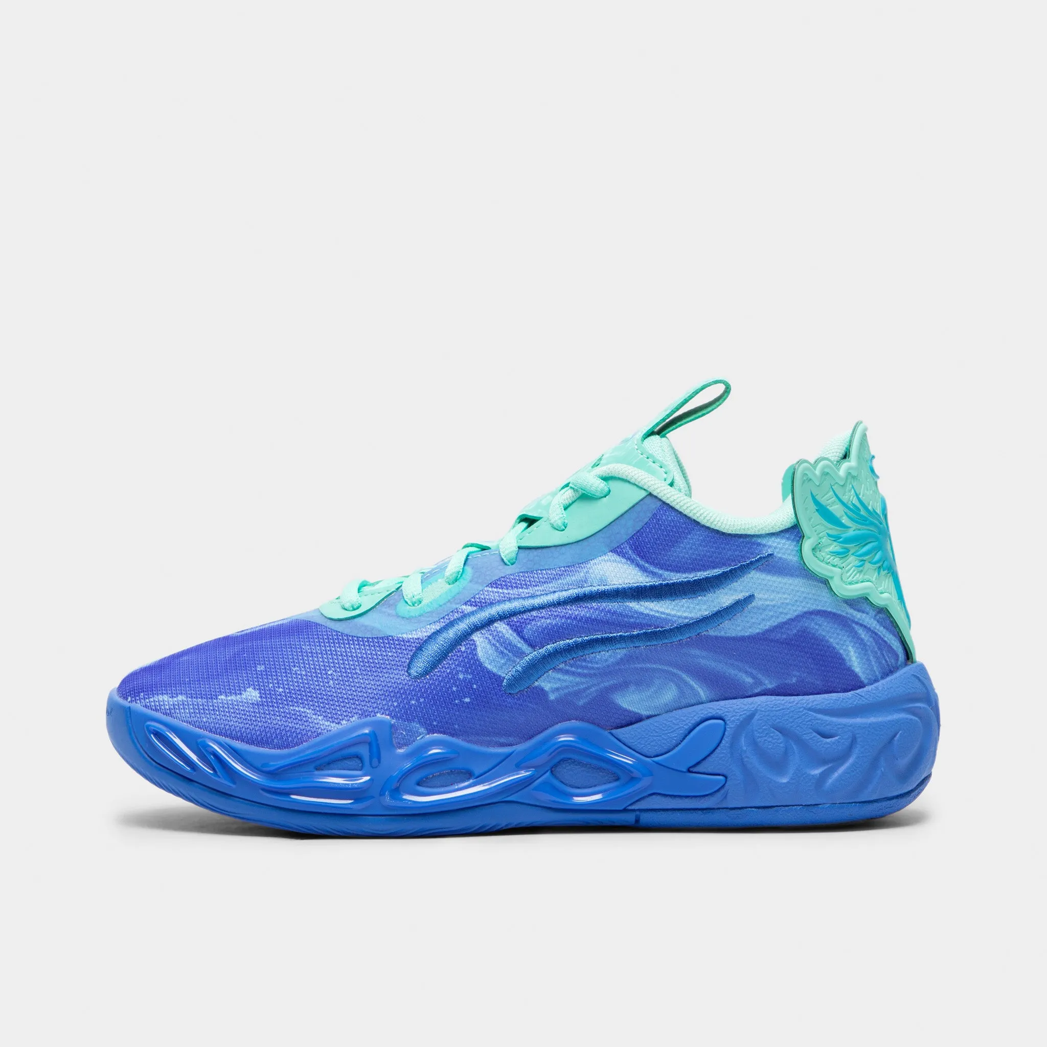 PUMA Juniors' MB.04 Ultra Blue / Blue Glimmer - New Navy Relaxed Fit Shoes Trendy Footwear