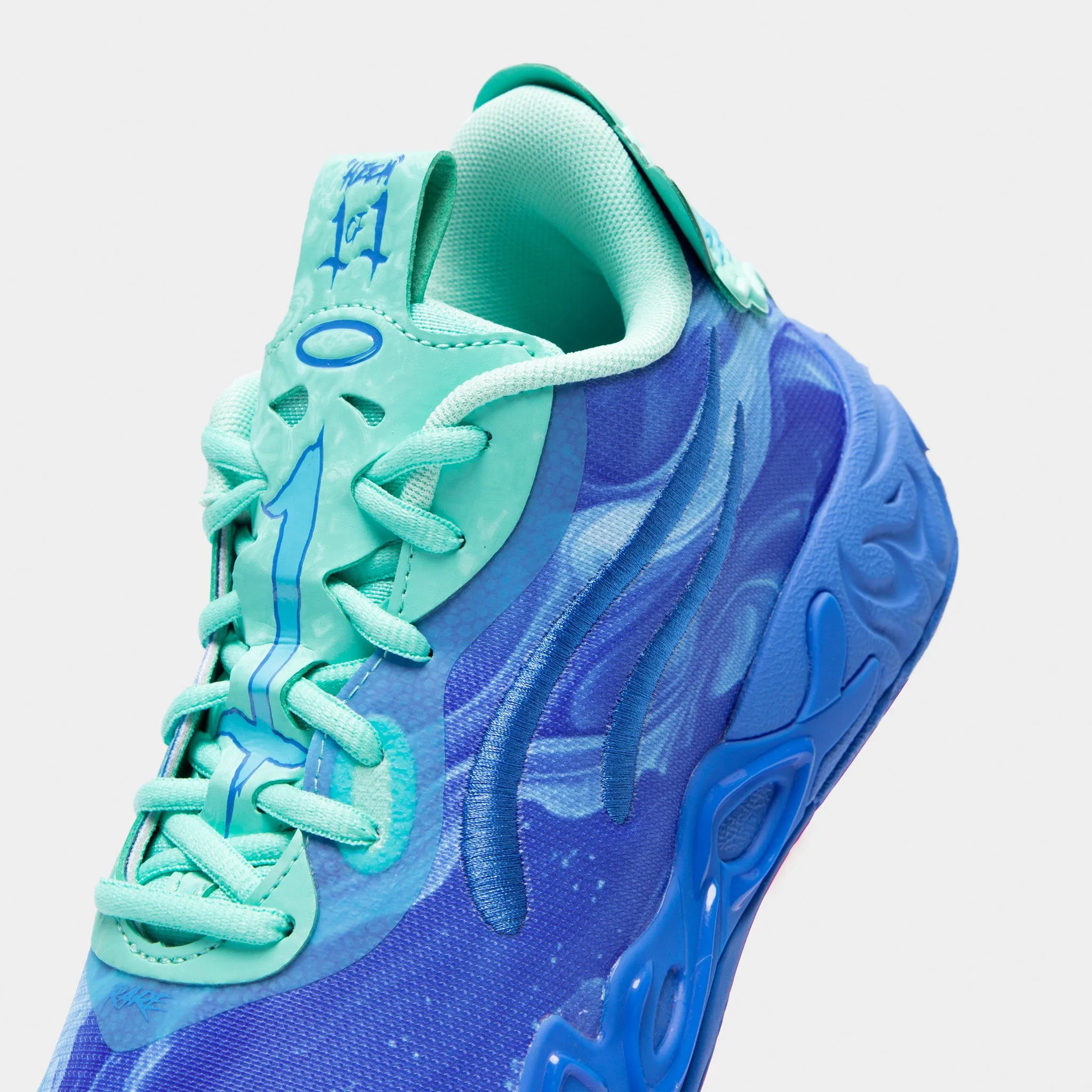 PUMA Juniors' MB.04 Ultra Blue / Blue Glimmer - New Navy Soft Edge Active Wear