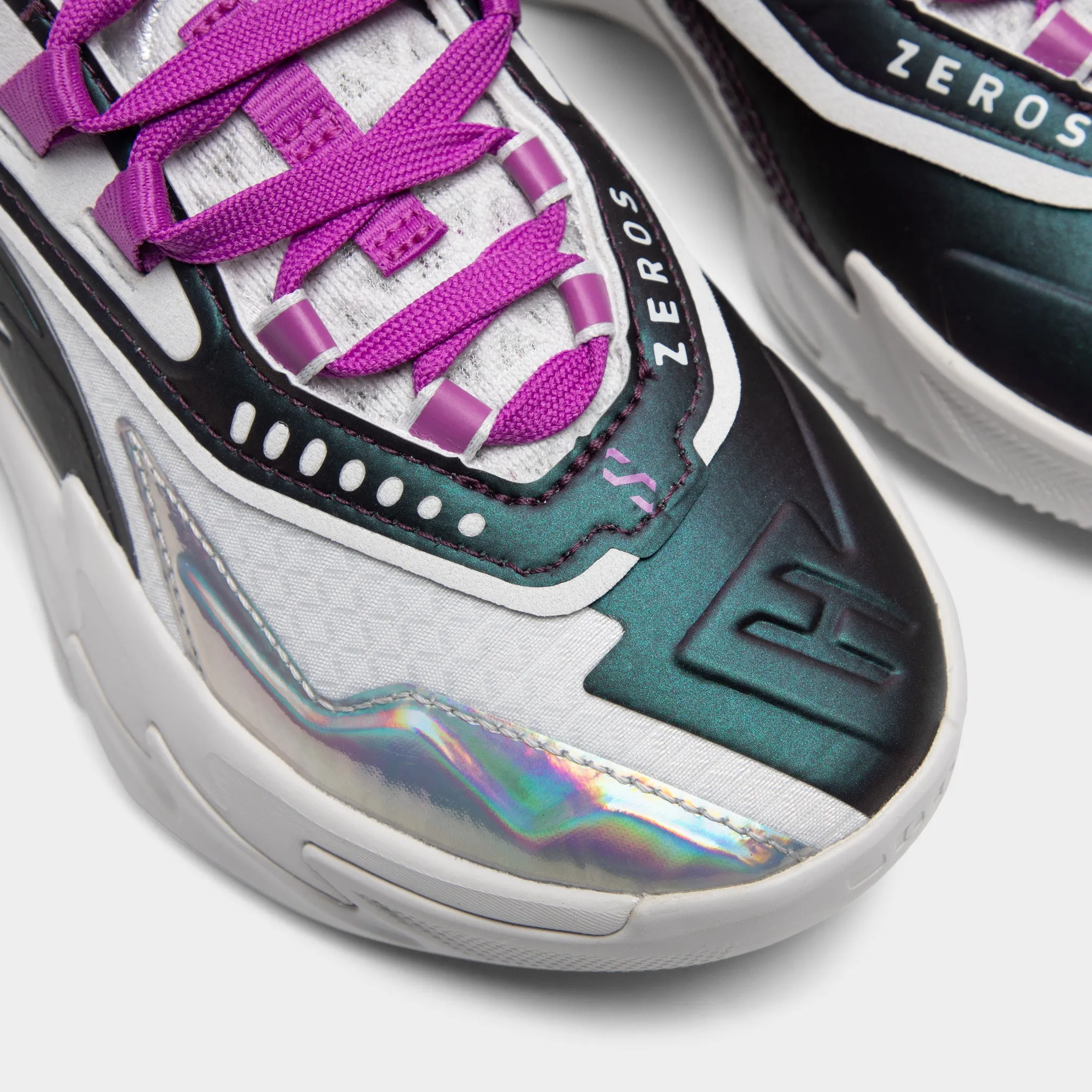 PUMA Juniors' Scoot Zeros II "Sterling" Feather Gray / Wild Berry Cold Hike