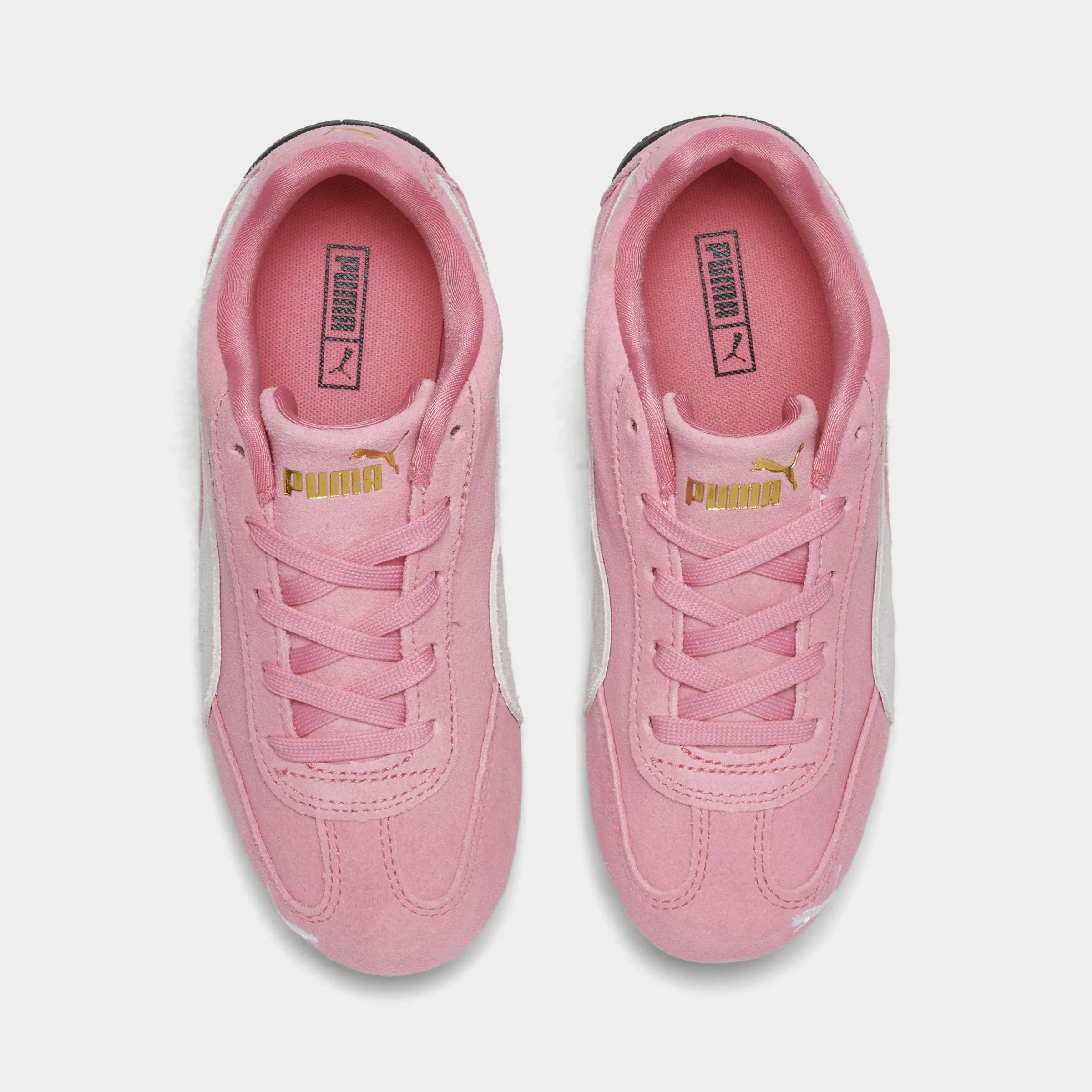 PUMA Juniors' Speedcat Magic Rose / White Sports fan Stride Light