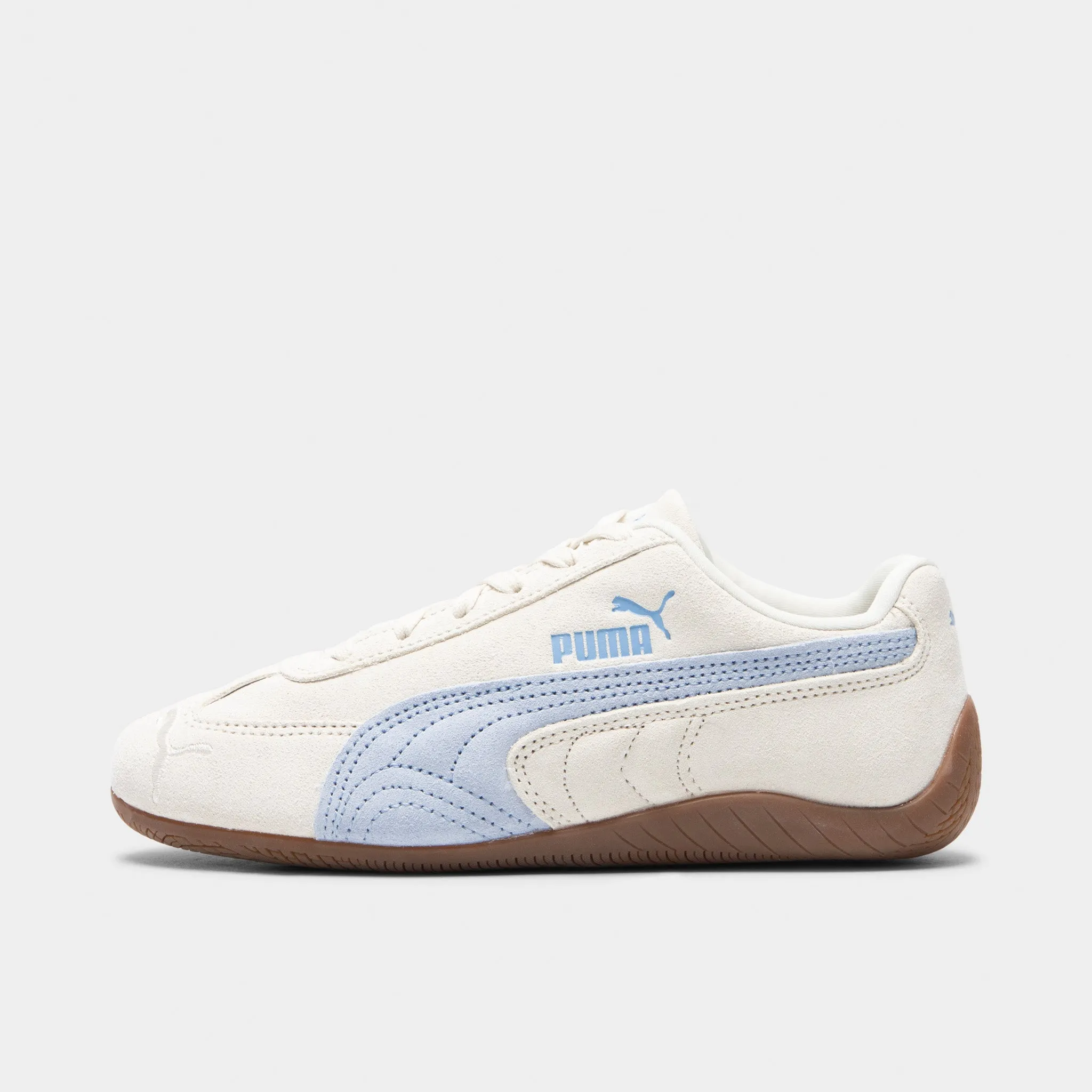 PUMA Juniors' Speedcat Vapor Gray / Haute Tropic Stylish Look