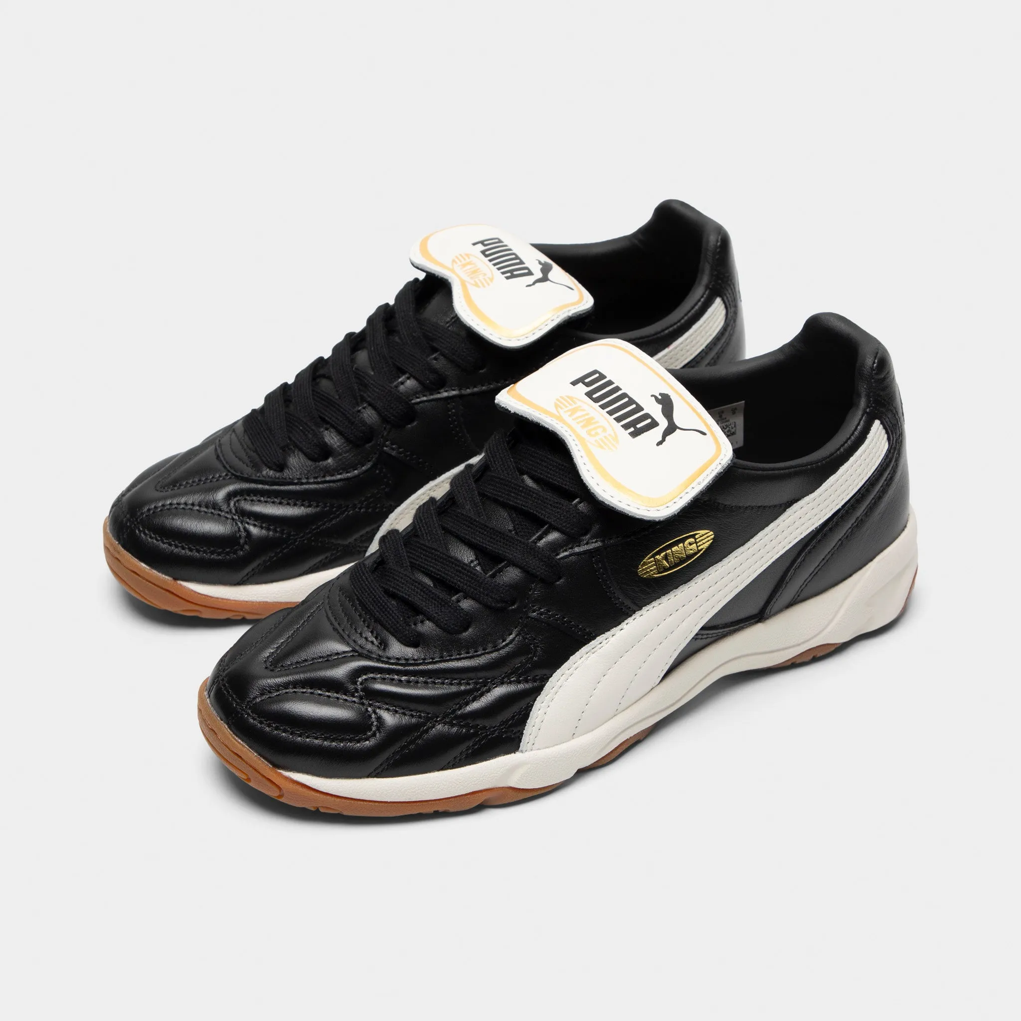 Puma King Indoor Balck / White / Gold Urban Walker Fresh Vibes