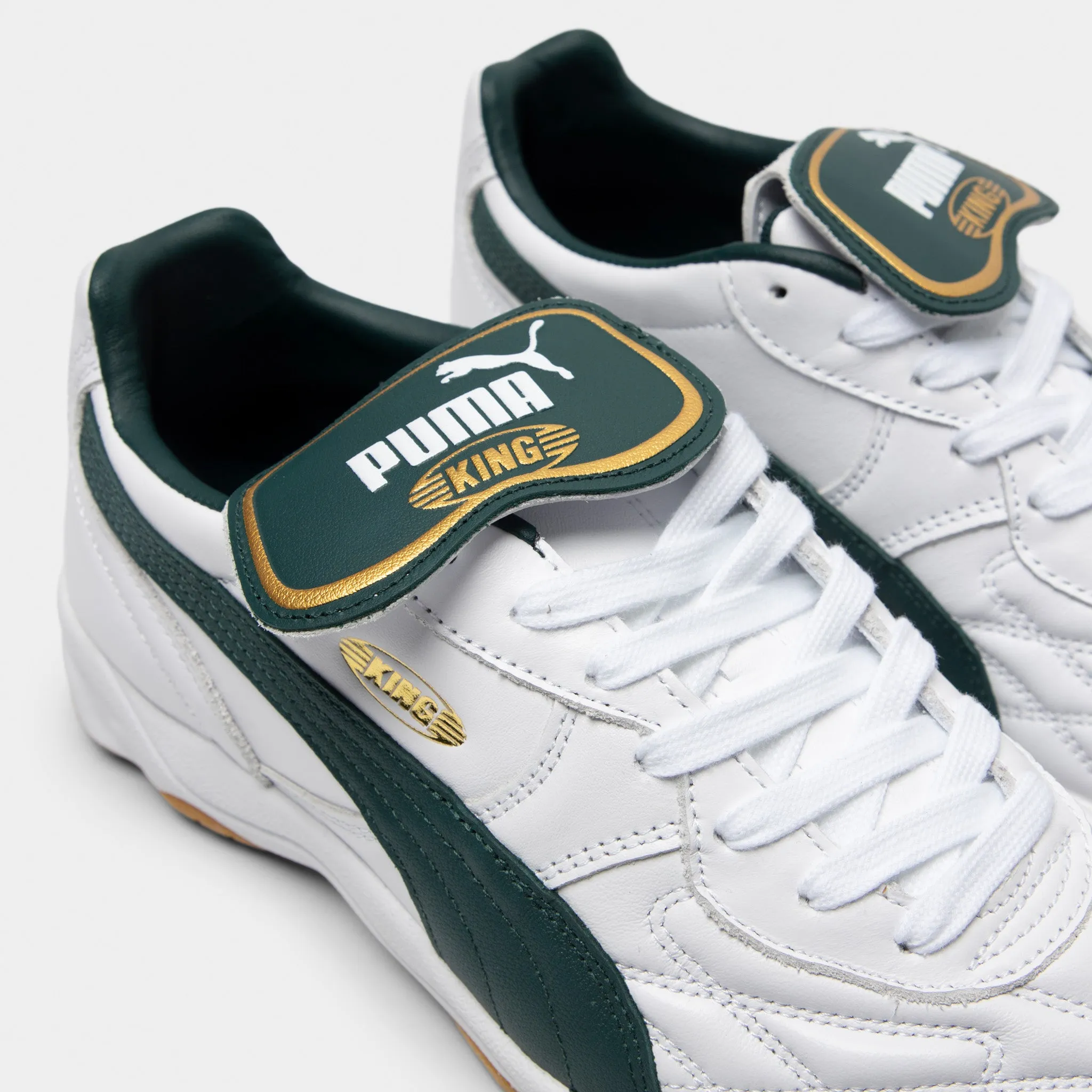 Shock Support Puma King Indoor White / Green / Gold