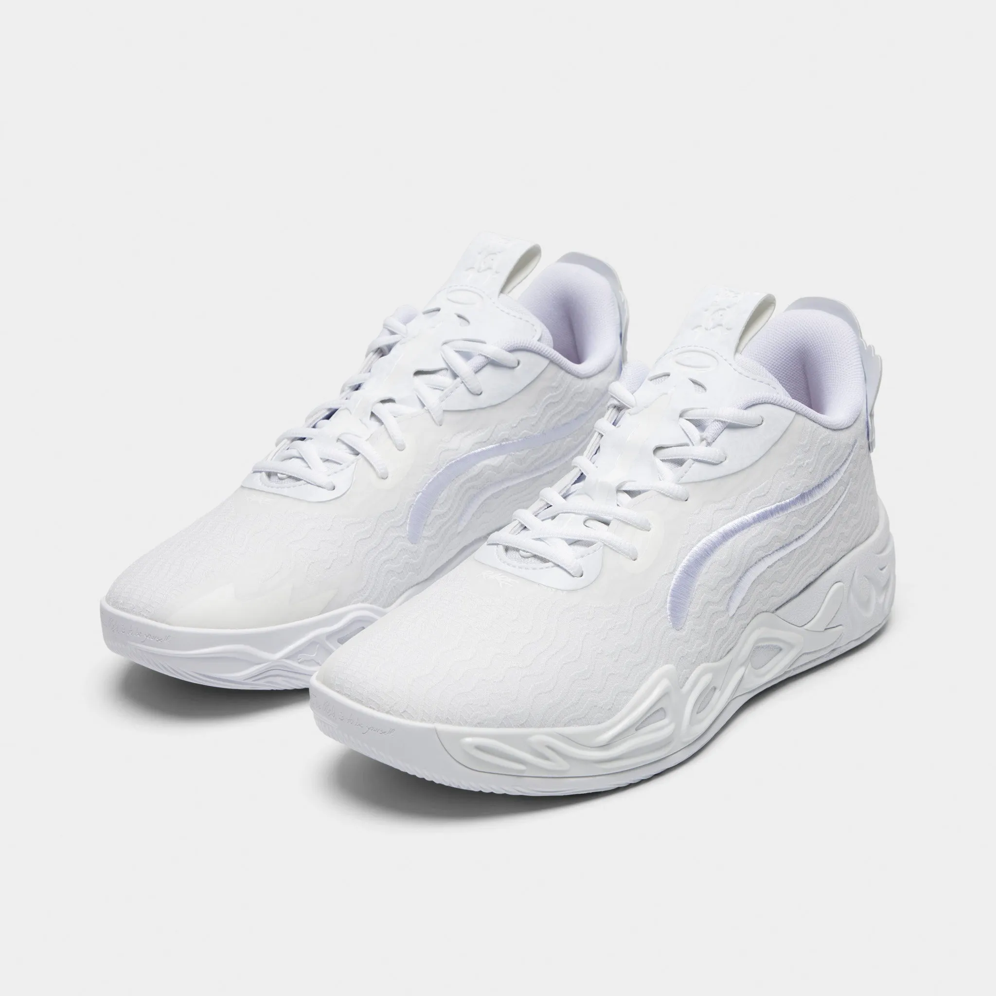 Urban Movement PUMA Melo 4  " Lo Ice" White / Sun Struck