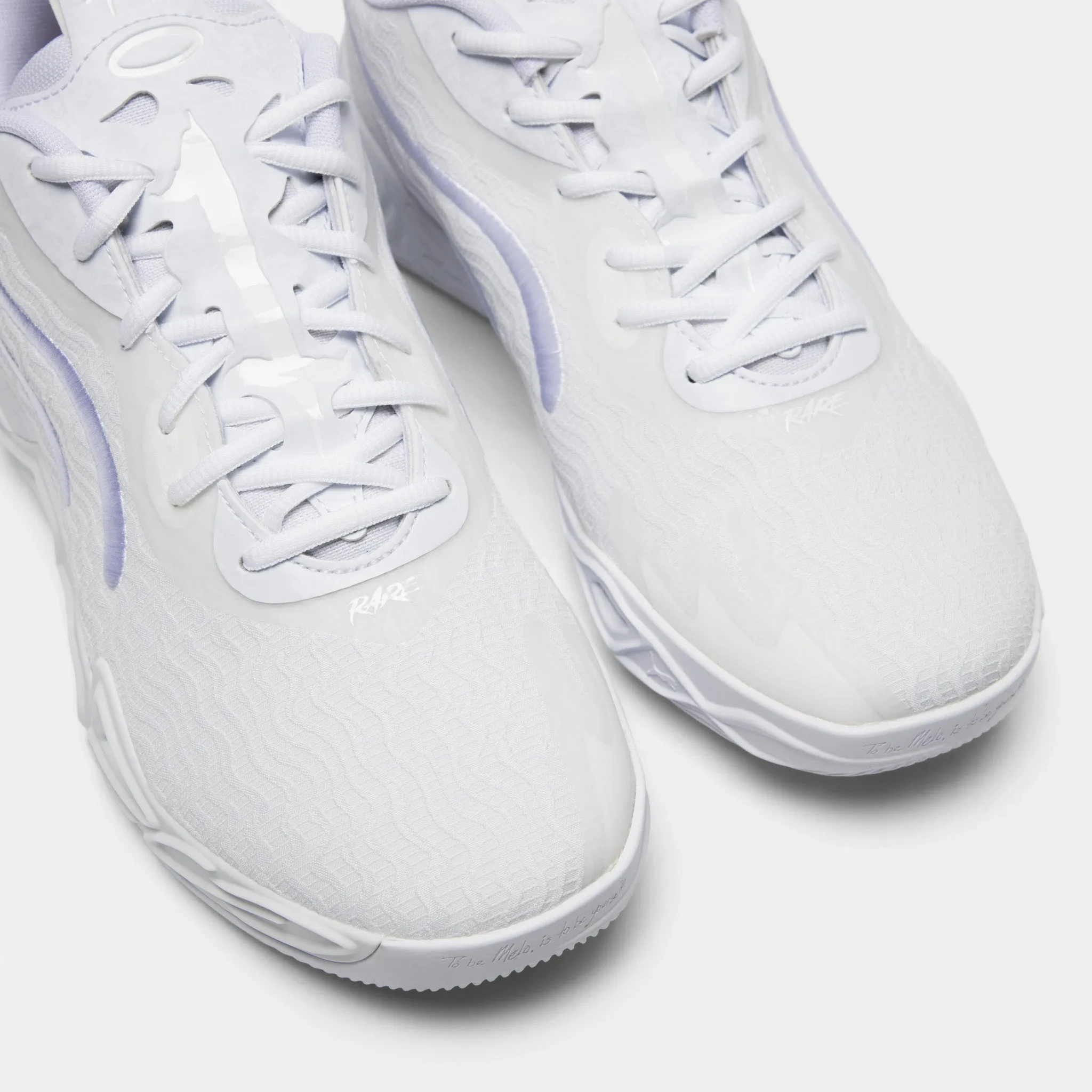 Hardwearing Suede PUMA Melo 4  " Lo Ice" White / Sun Struck