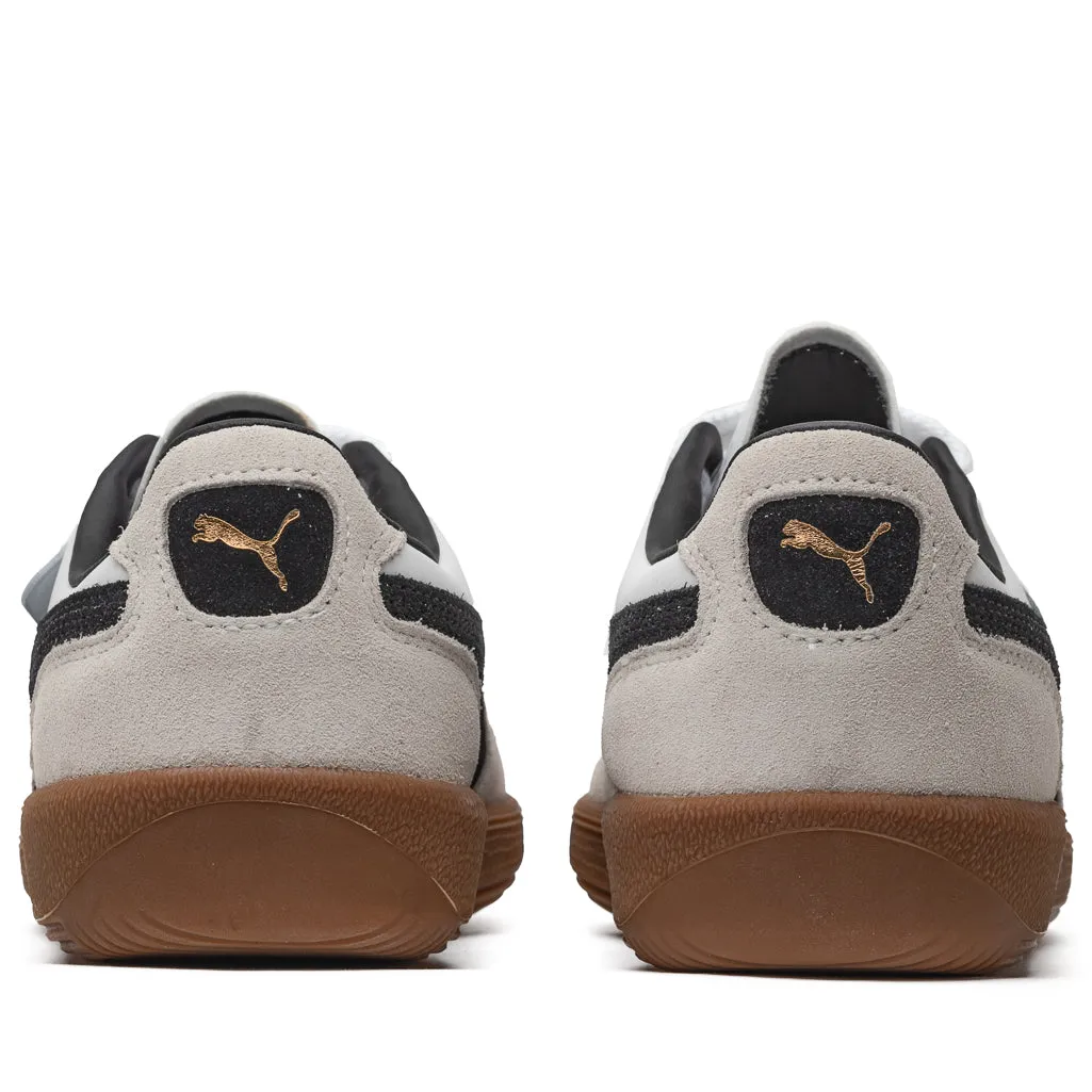 Puma Palermo Leather - White/Vapor Grey Impact-absorbing fit