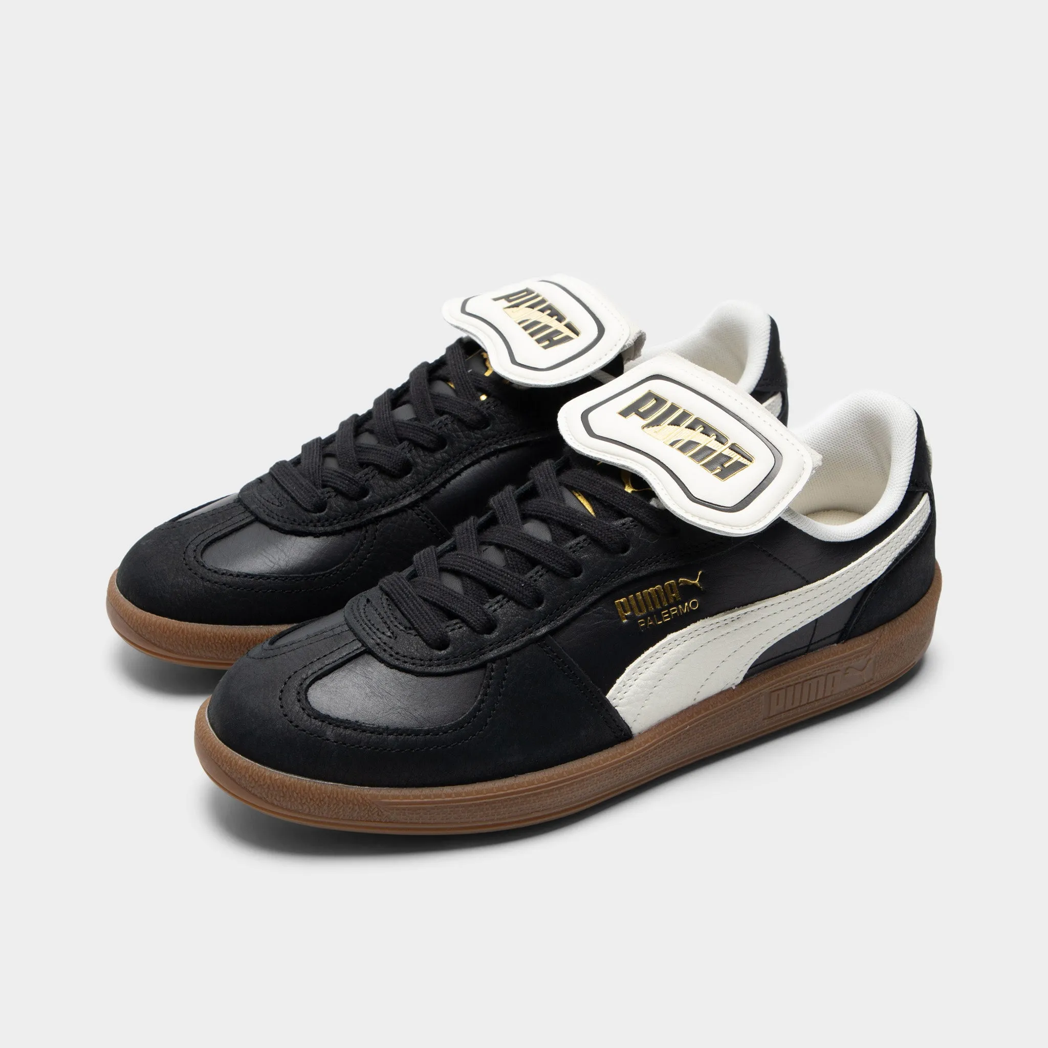 No Effort PUMA Palermo Premium Black / Warm White