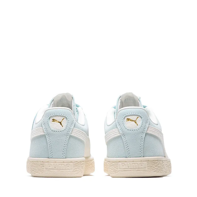 Kick Style Low Impact Sole Puma Suede Charles F. Stead II - Green Glimmer/White