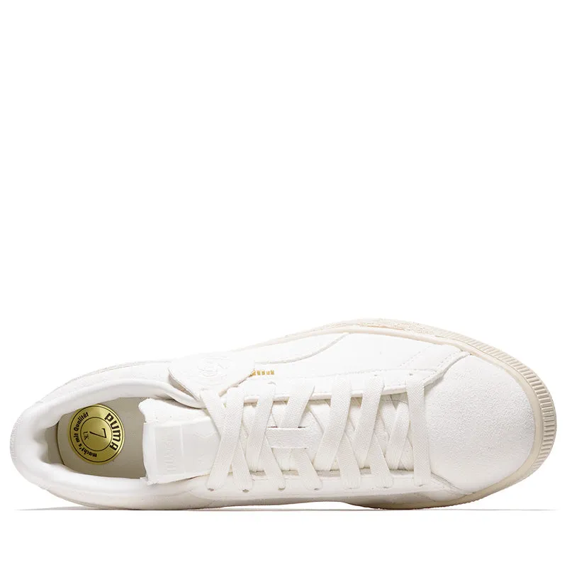 Secure Lace Loops Puma Suede Charles F.Stead II - White/White