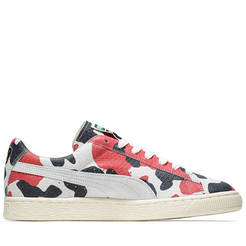Vamp Reinforcement Puma Suede Made In Japan KOI - White/Red
