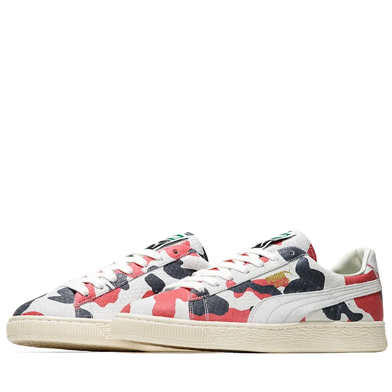 Tidy look Puma Suede Made In Japan KOI - White/Red