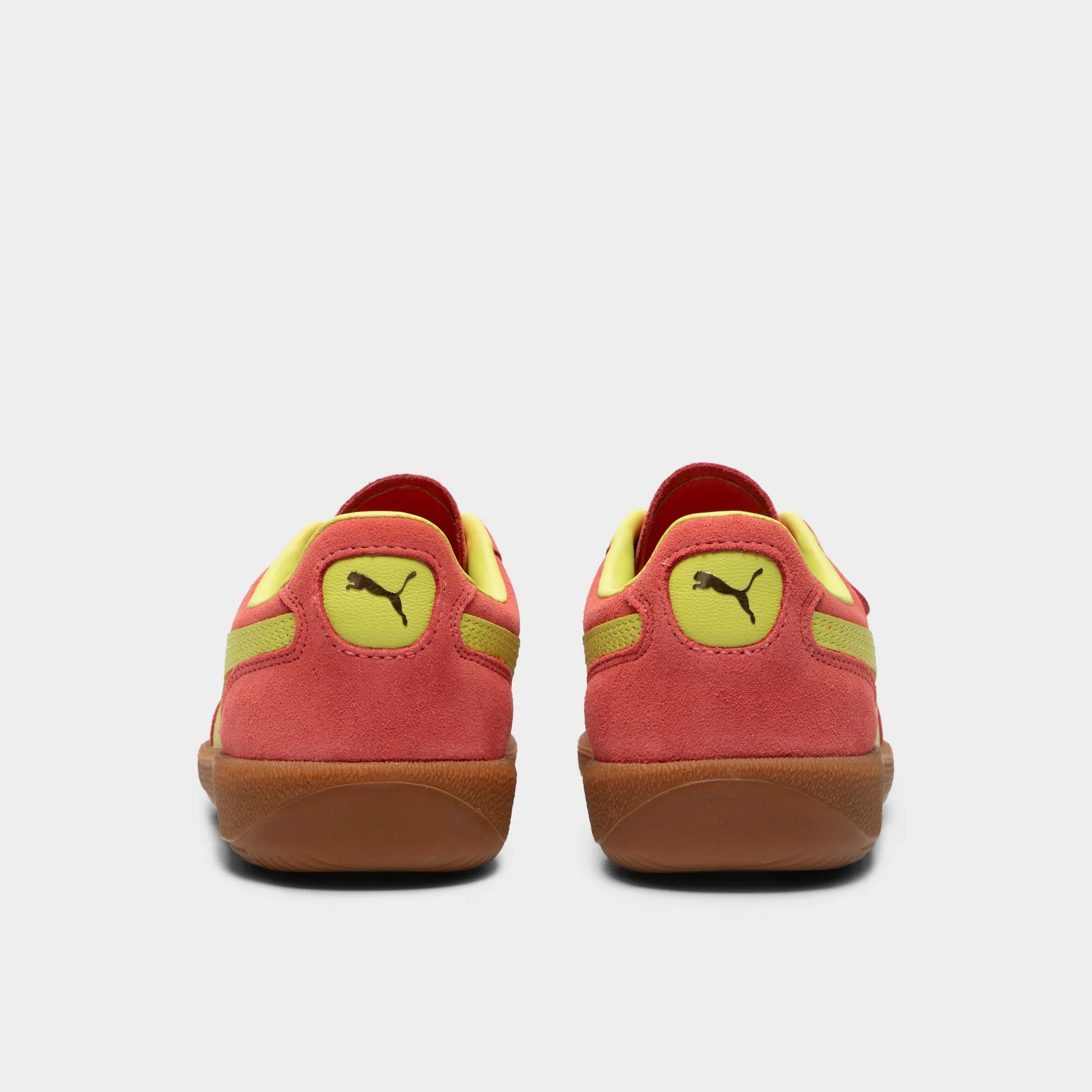PUMA Women's Palermo Salmon / Lime Sheen - Gum Slow Walks