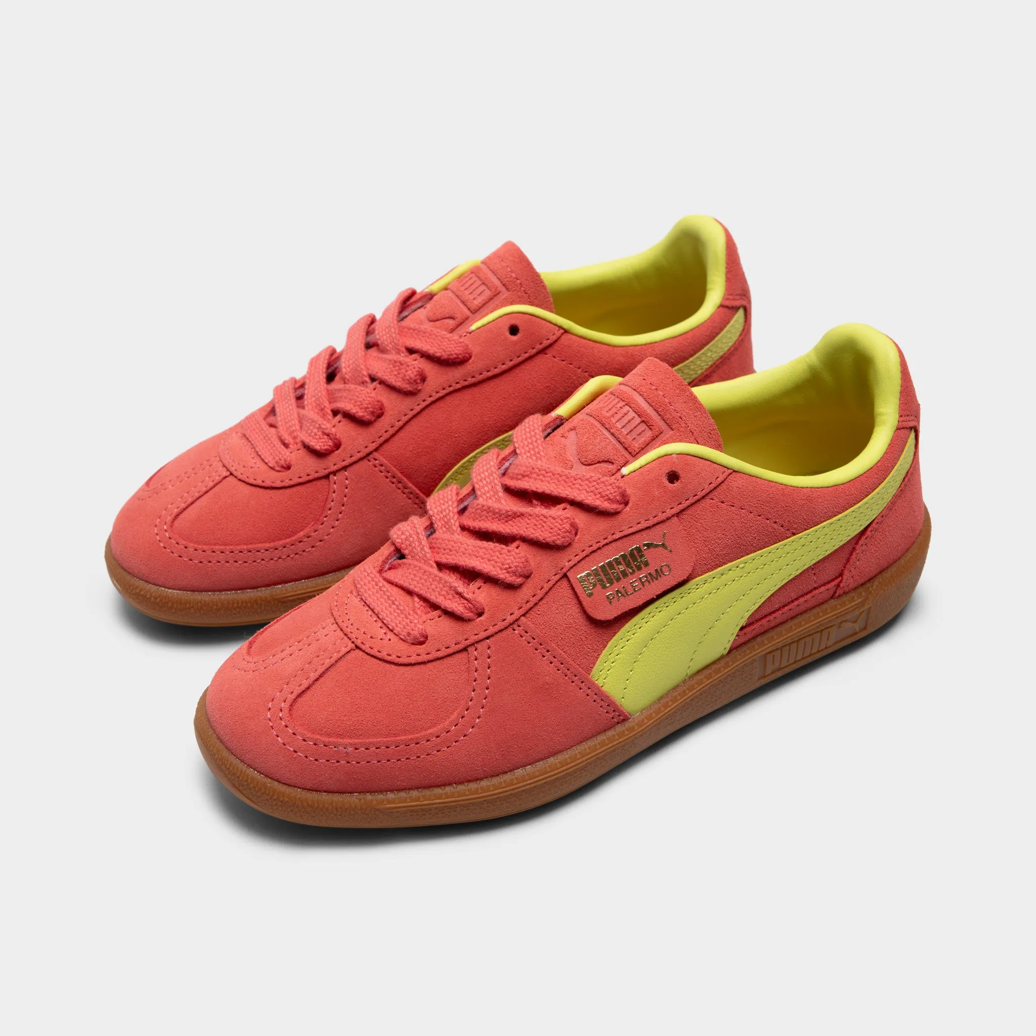 PUMA Women's Palermo Salmon / Lime Sheen - Gum Heat Hike