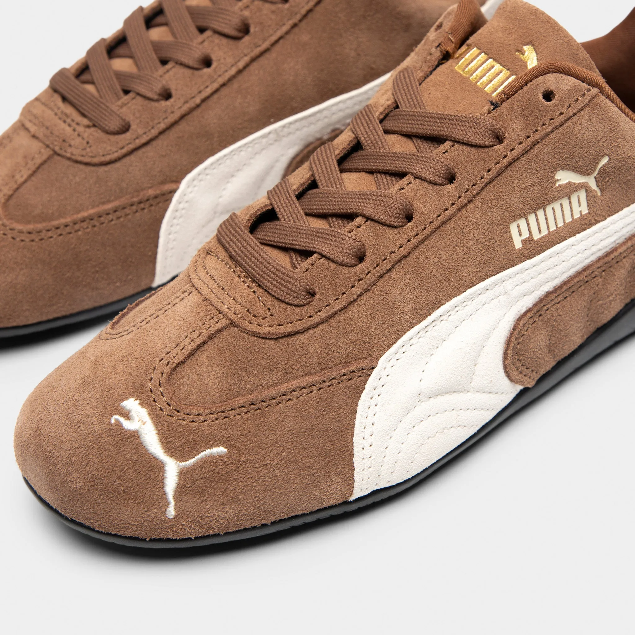 PUMA Women's Speedcat OG Haute Coffee / Frosted Ivory Sunrise Hike