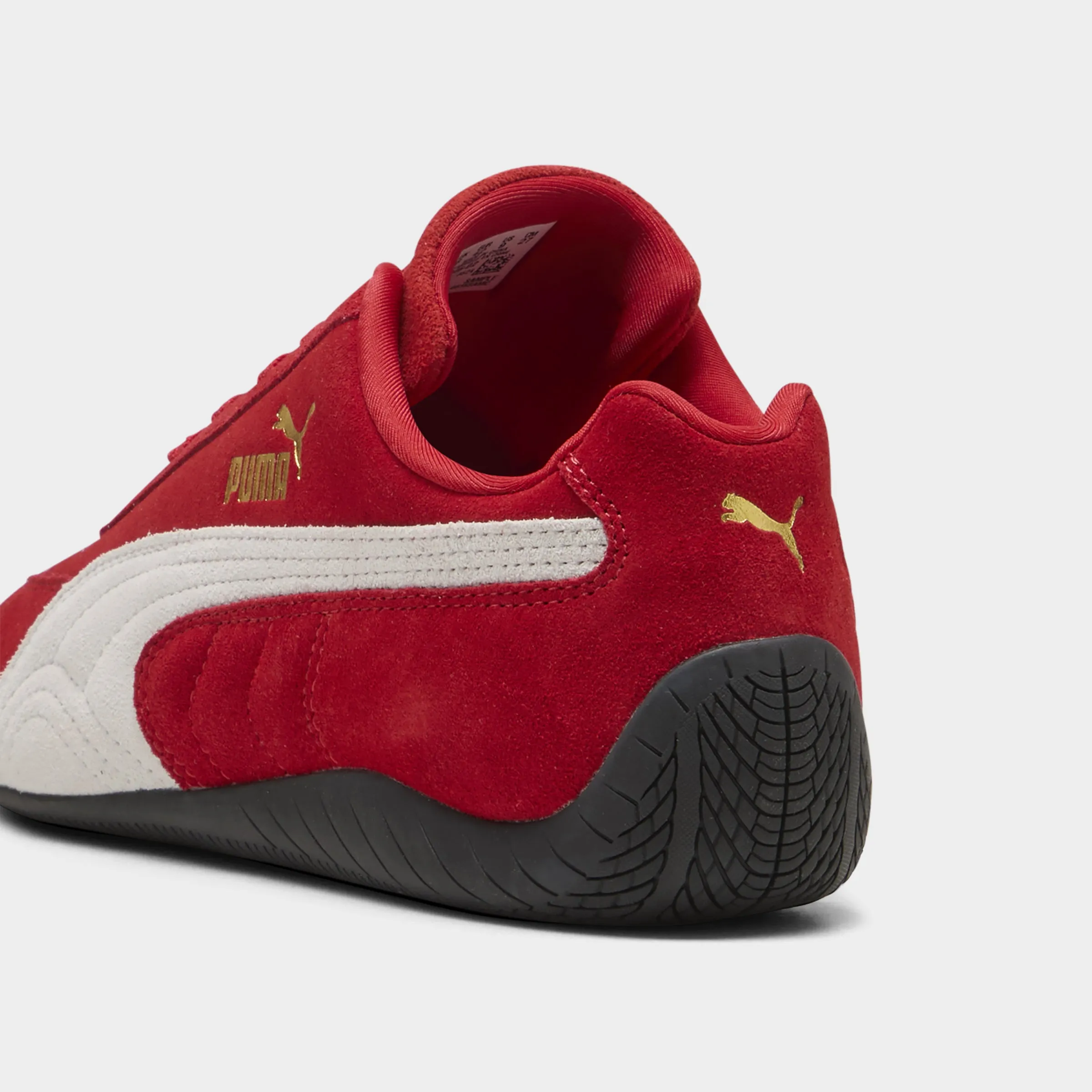 PUMA Women's Speedcat OG Red / White Home Wear Walk Ease