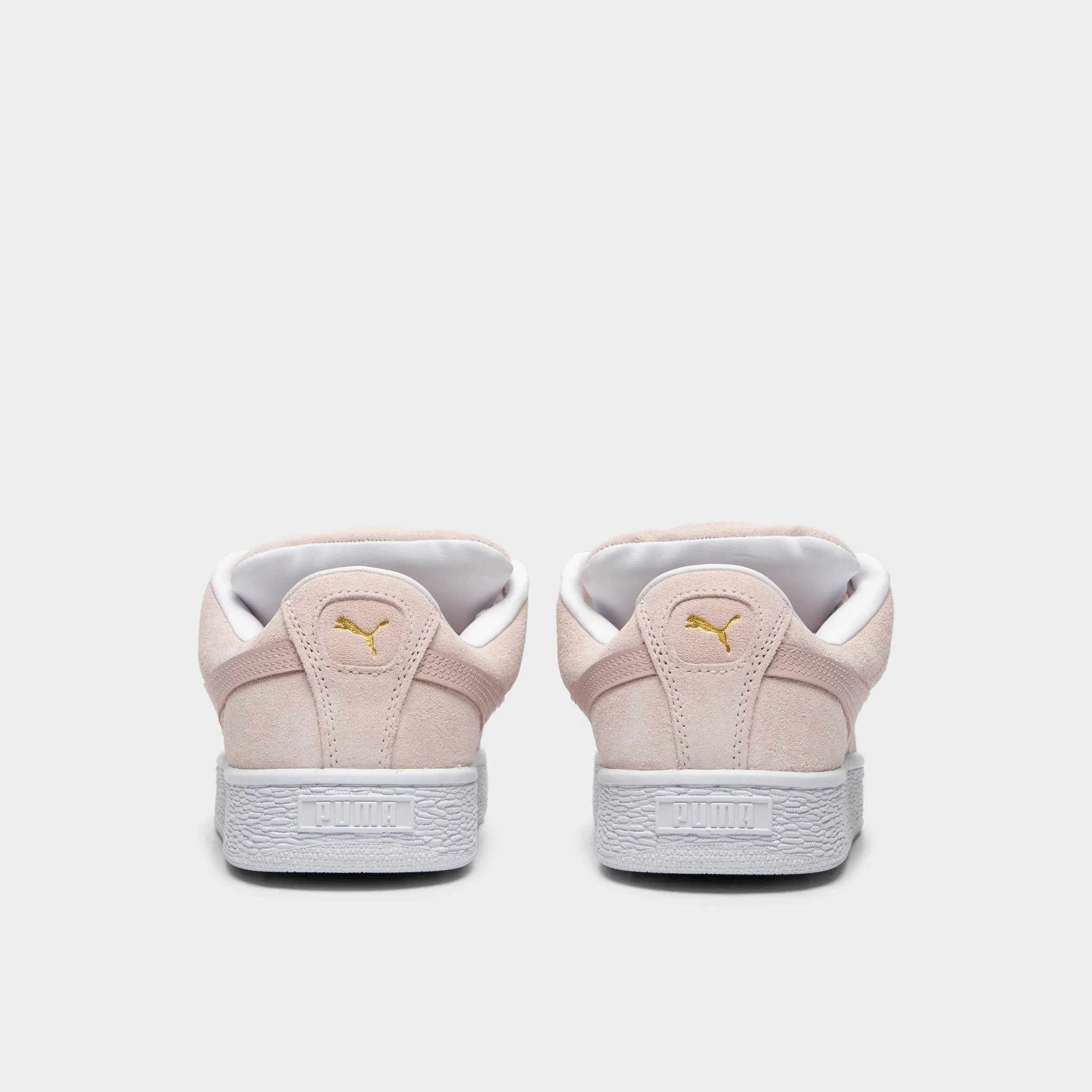 Soft Sole Shoes Long Step PUMA Women's Suede XL Island Pink / Mauve Mist