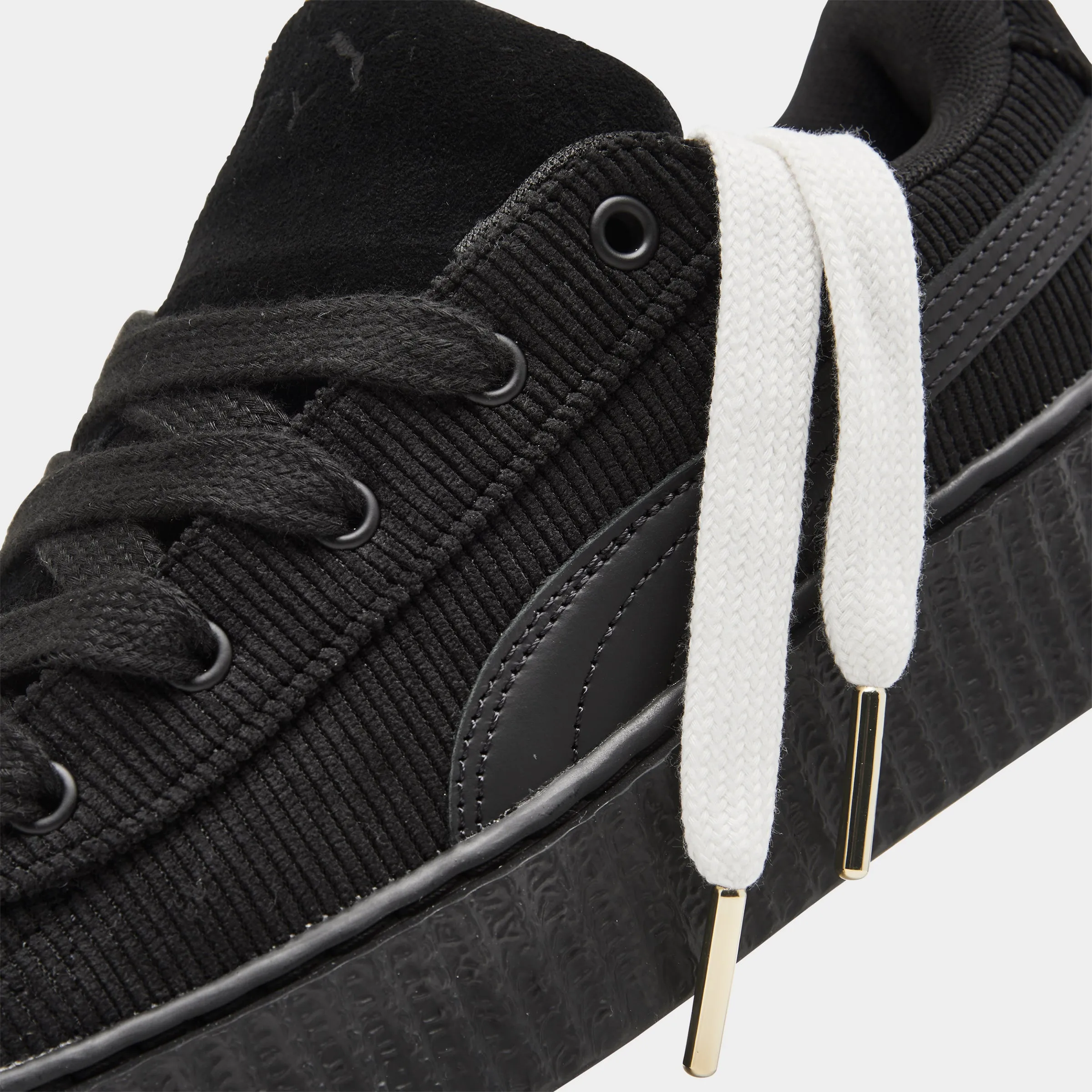 Easy   To   Clean Subtle colors PUMA x FENTY Juniors' Creeper Phatty Corduroy Black / Gold