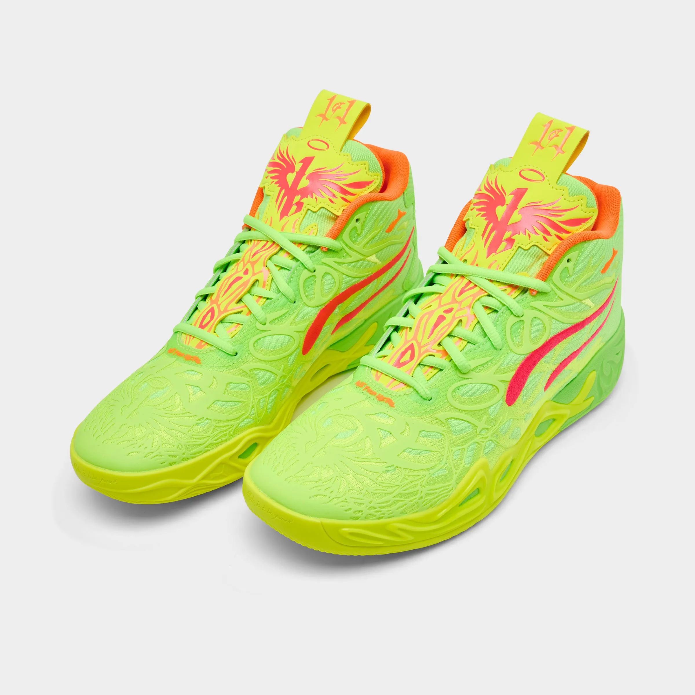 Outdoor Day PUMA x LaMelo Ball MB.04 Yellow Alert / Green Glare - Pink Alert