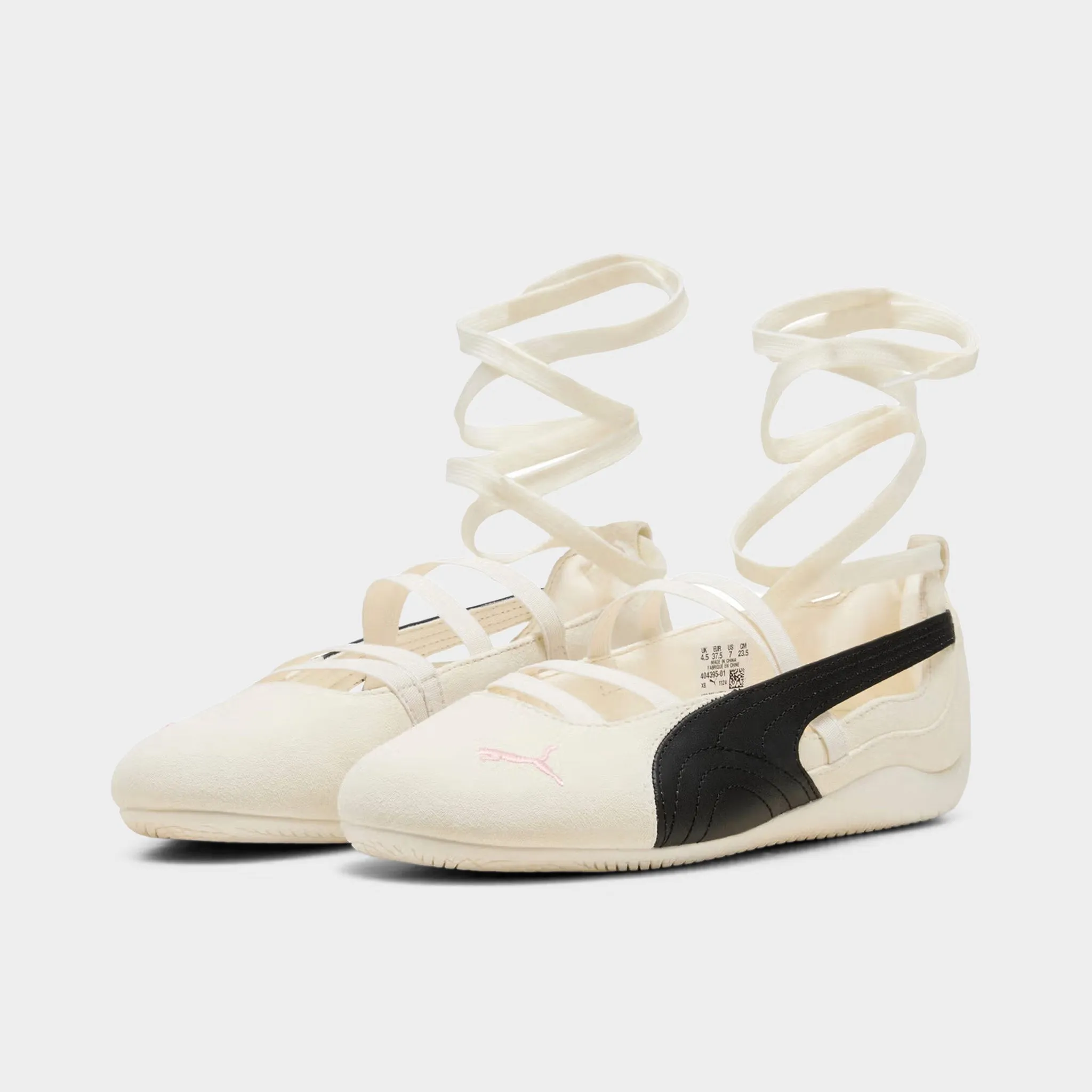 Puma x Ros?? Speedcat Ballet Warm White / Black - Frosty Pink Daily Comfort