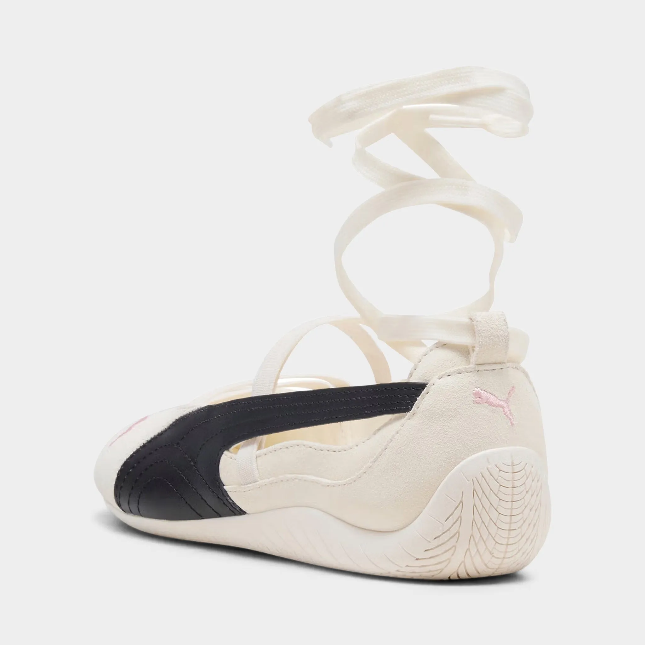 Puma x Ros?? Speedcat Ballet Warm White / Black - Frosty Pink Fashion Forward All-day Comfort