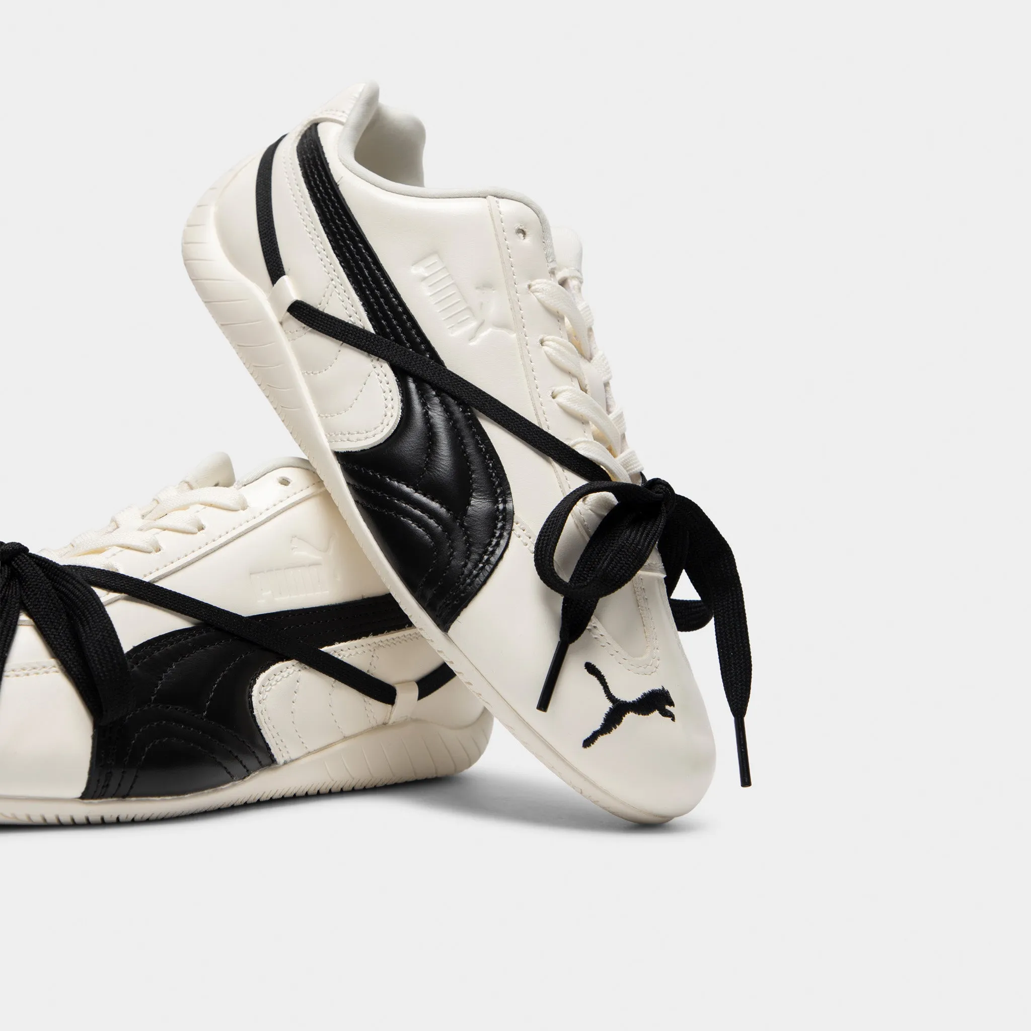 Puma x Ros?? Speedcat Leather Warm White / Black Dirt Walk