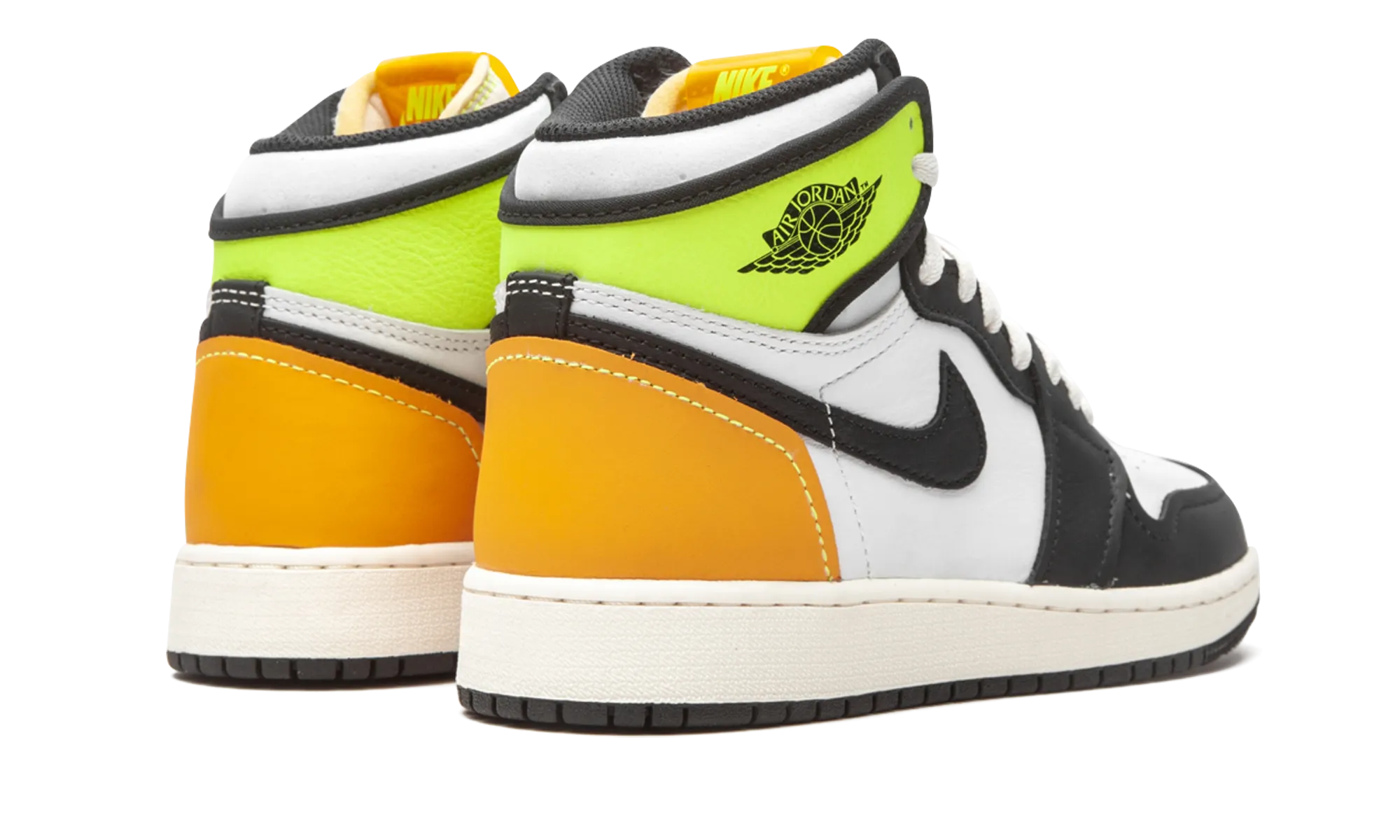 Relaxed Motion Good Traction Air Jordan 1 Retro High OG GS "Volt Gold"