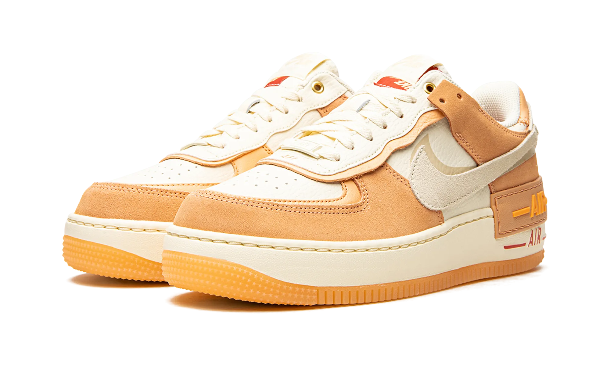 Cushion Insole Comfortable Heel Cup AIR FORCE 1 SHADO MNS WMNS "Sisterhood - Cashmere"