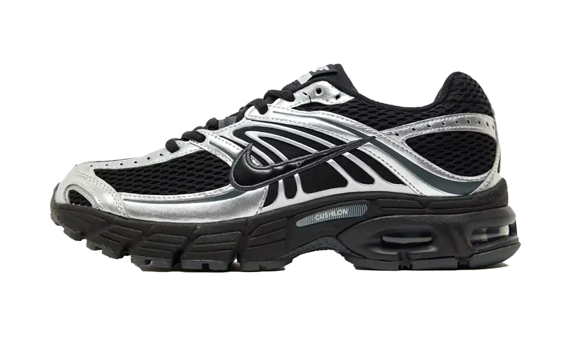 Air Max Moto 2K WMNS "Black Metallic Silver" slip - on - design shoes unpadded - feature shoes