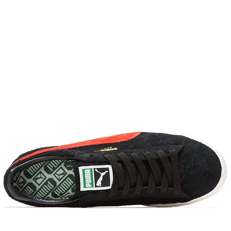 Puma Suede Made In Japan - Black/Red Heat Sealed Seams