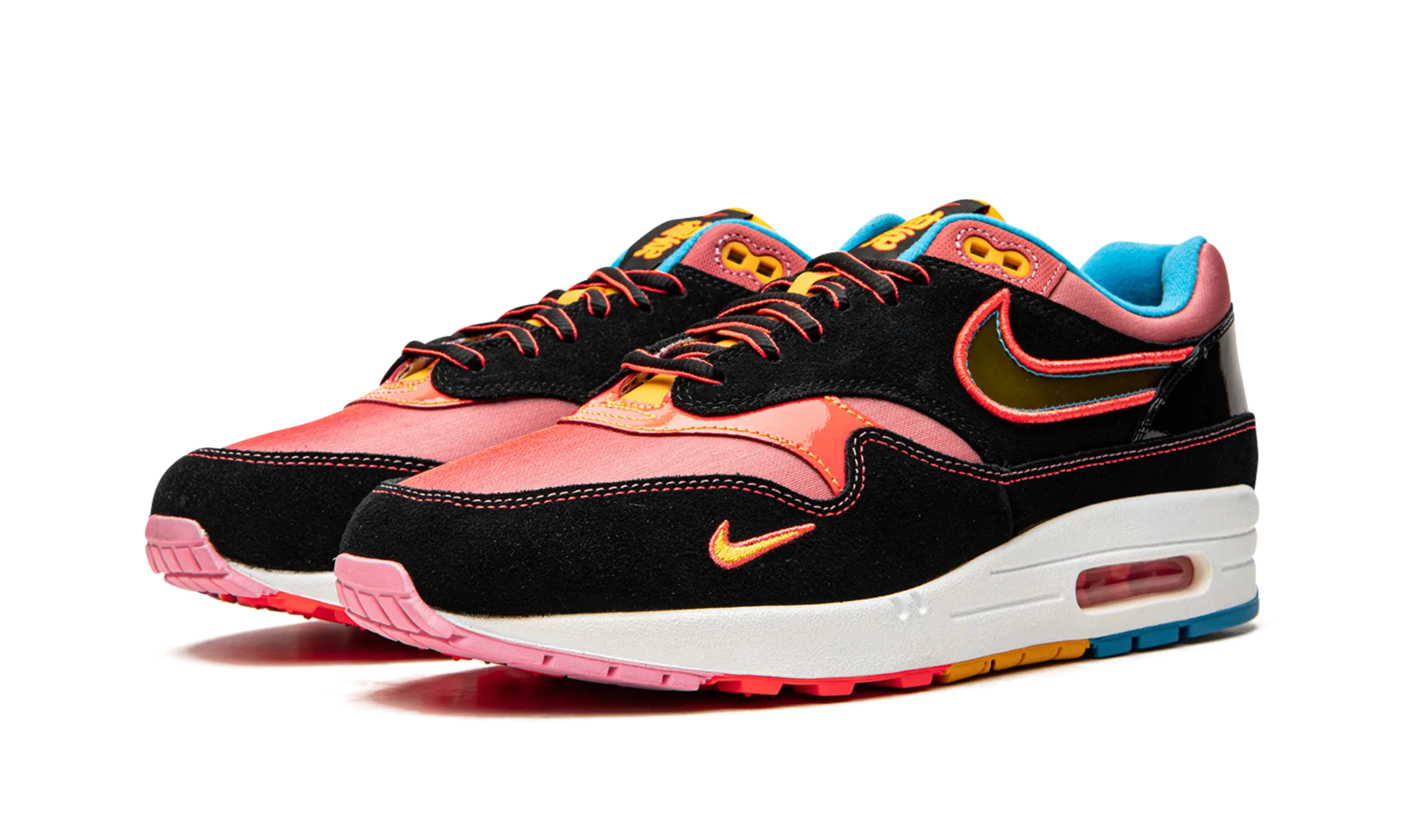 Adult runner supinated foot shoe support Air Max 1 "Chinatown"