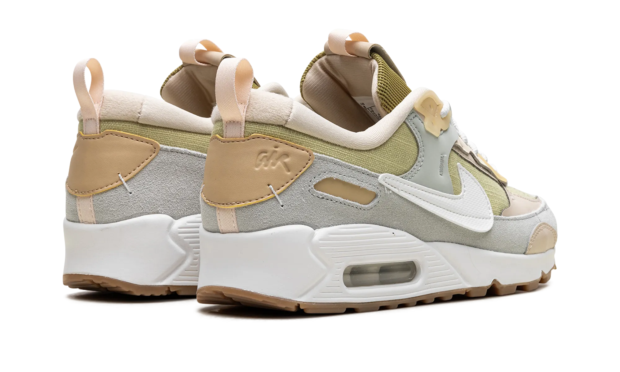Air Max 90 WMNS "Green" running in forest wide - base - feature shoes