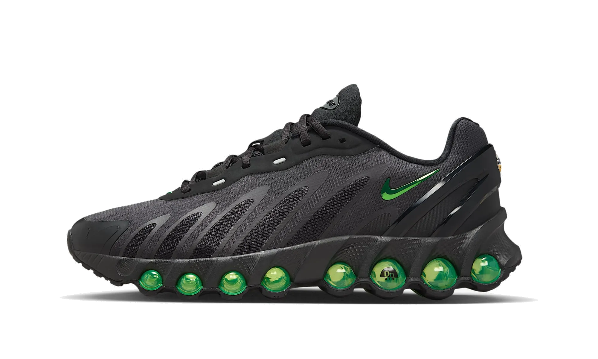 pronation - correcting shoes triathlete shoes Air Max DN8 "Black Green Strike"