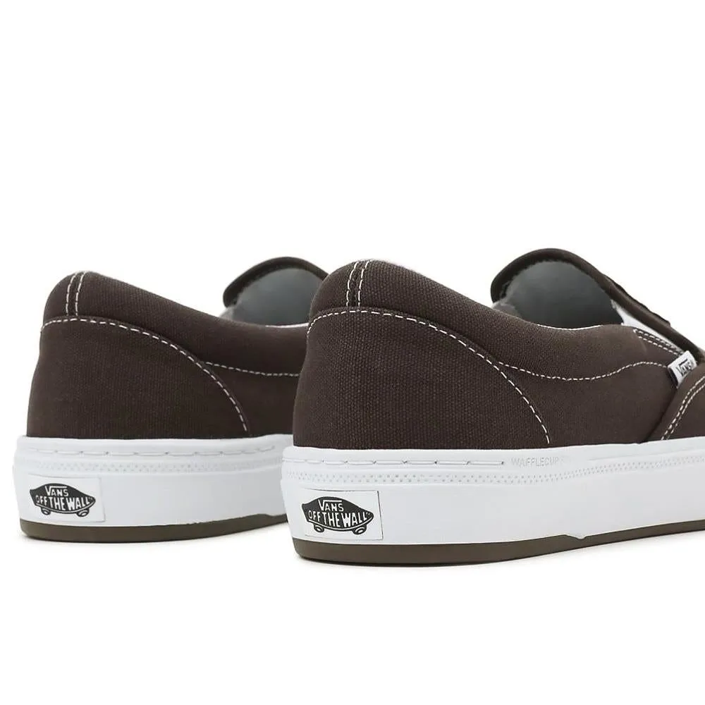 Skate Gear Ride Vans BMX Slip-On - Dakota Roche Brown/White