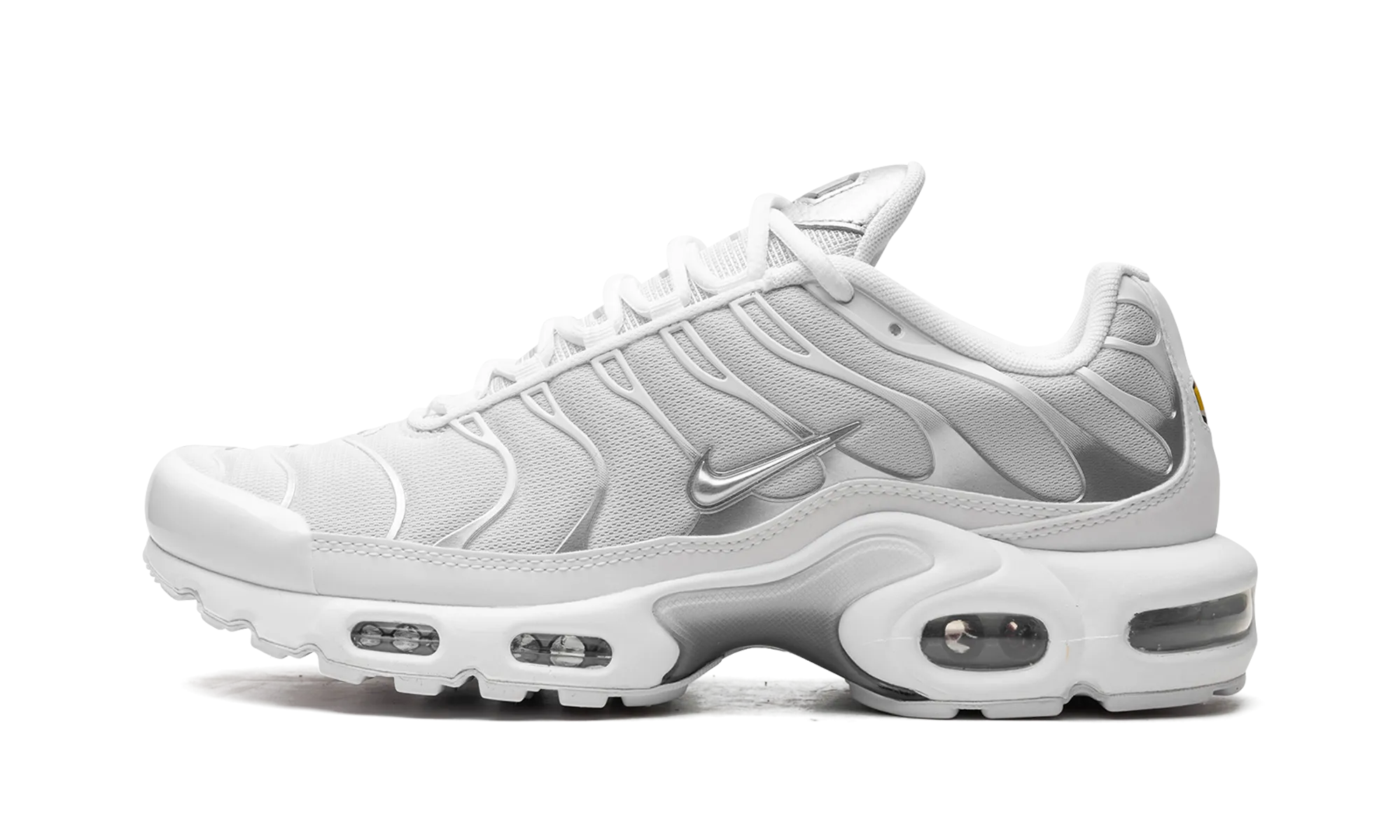 AIR MAX PLUS WMNS "White / Metallic Silver" all - season shoes
