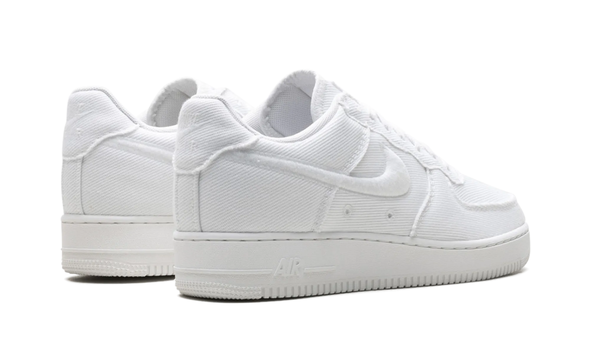 Air Force 1 Low Canvas "Summit White Light Orewood Brown" Comfort Fit Lifestyle Fit