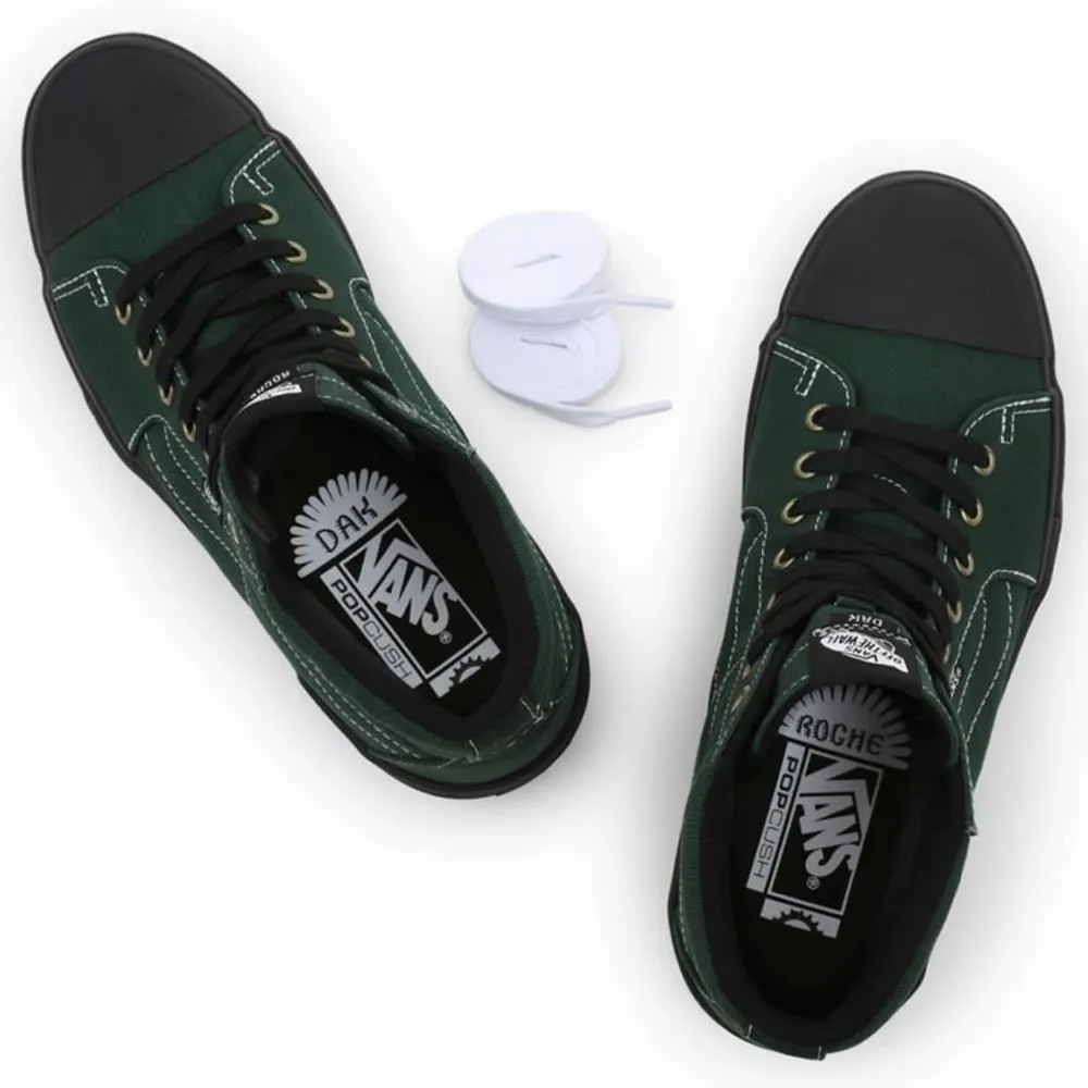 Vans Sk8-Hi 238 - Dakota Roche Green/Black School - Friendly padded - strap