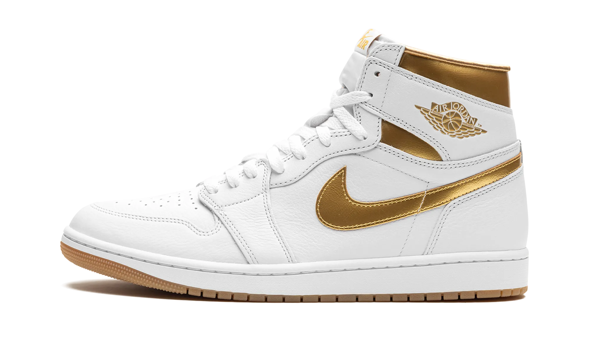 All Around AIR JORDAN 1 RETRO HIGH OG WMNS "Metallic Gold"