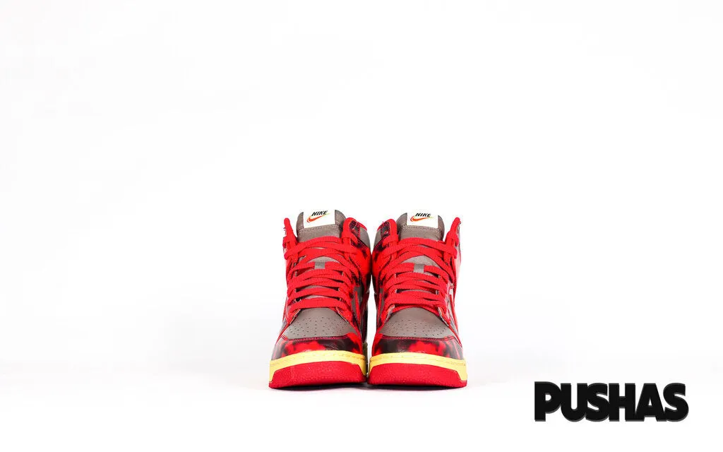 Dunk High 1985 'Red Acid Wash' Street Drive