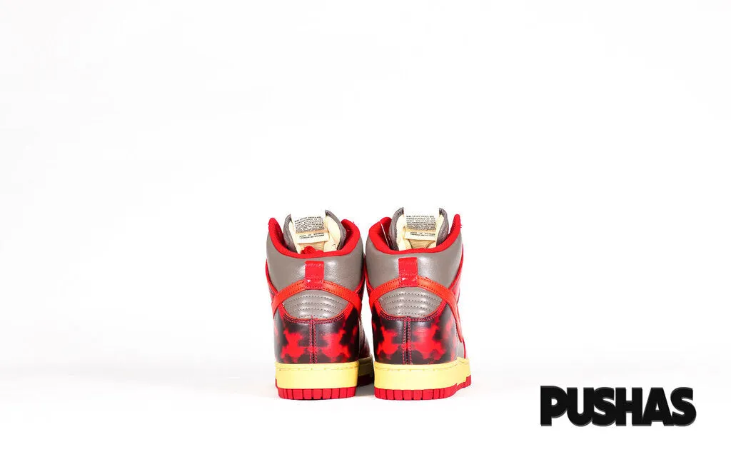 Dunk High 1985 'Red Acid Wash' Recovery time Light frame