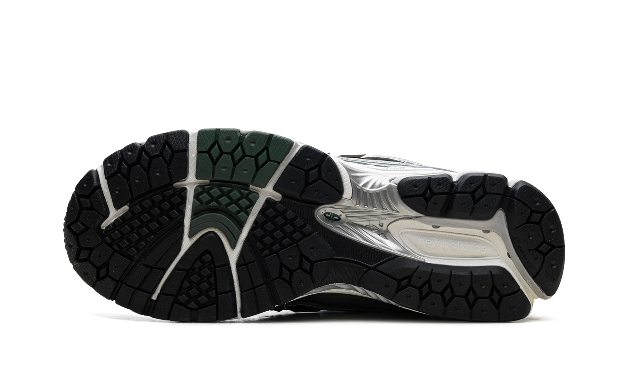 Unisex Appeal running for a connection with nature 1906R "Silver Metallic Nightwatch Green"