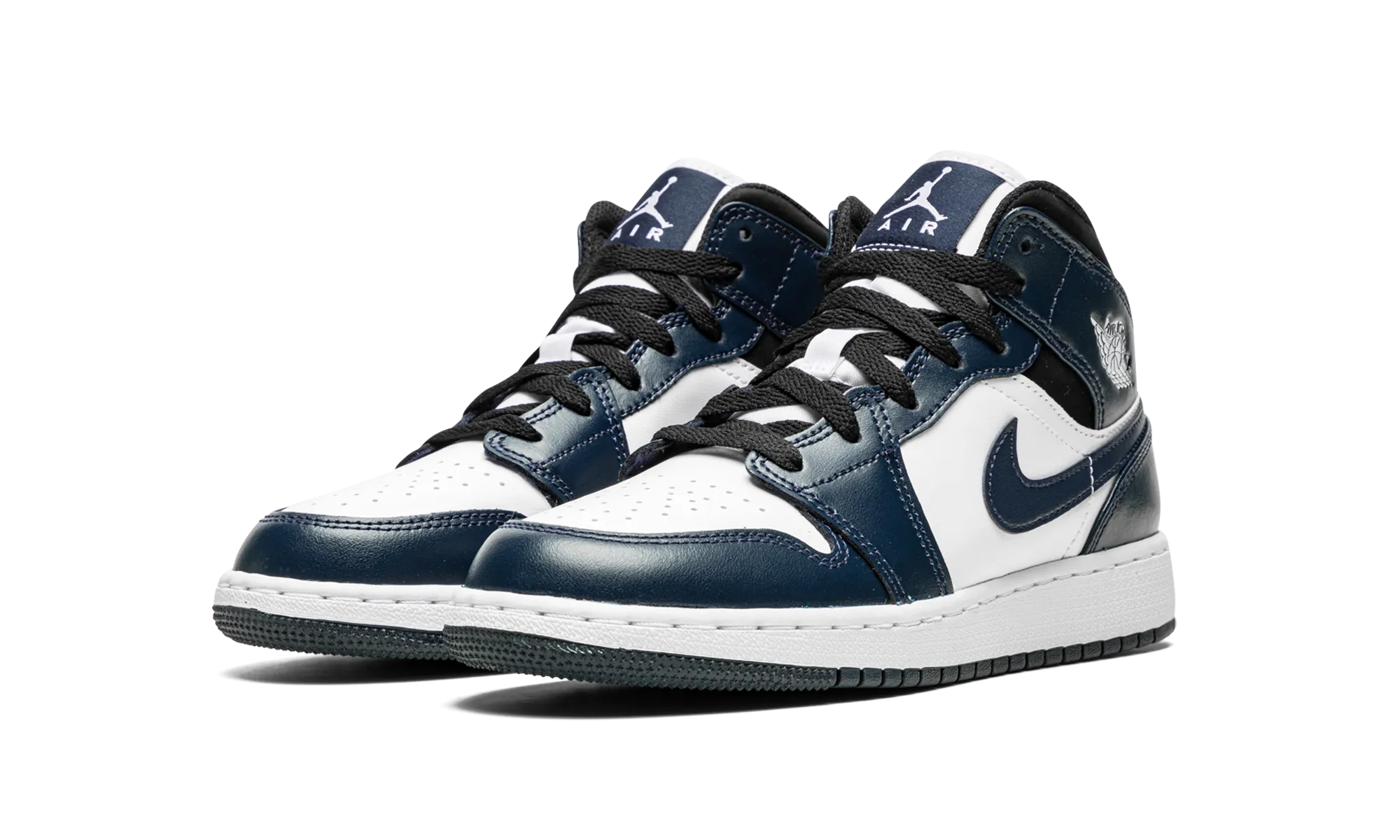 Air Jordan 1 Mid GS "Armory Navy" Support Core Built-In Lining