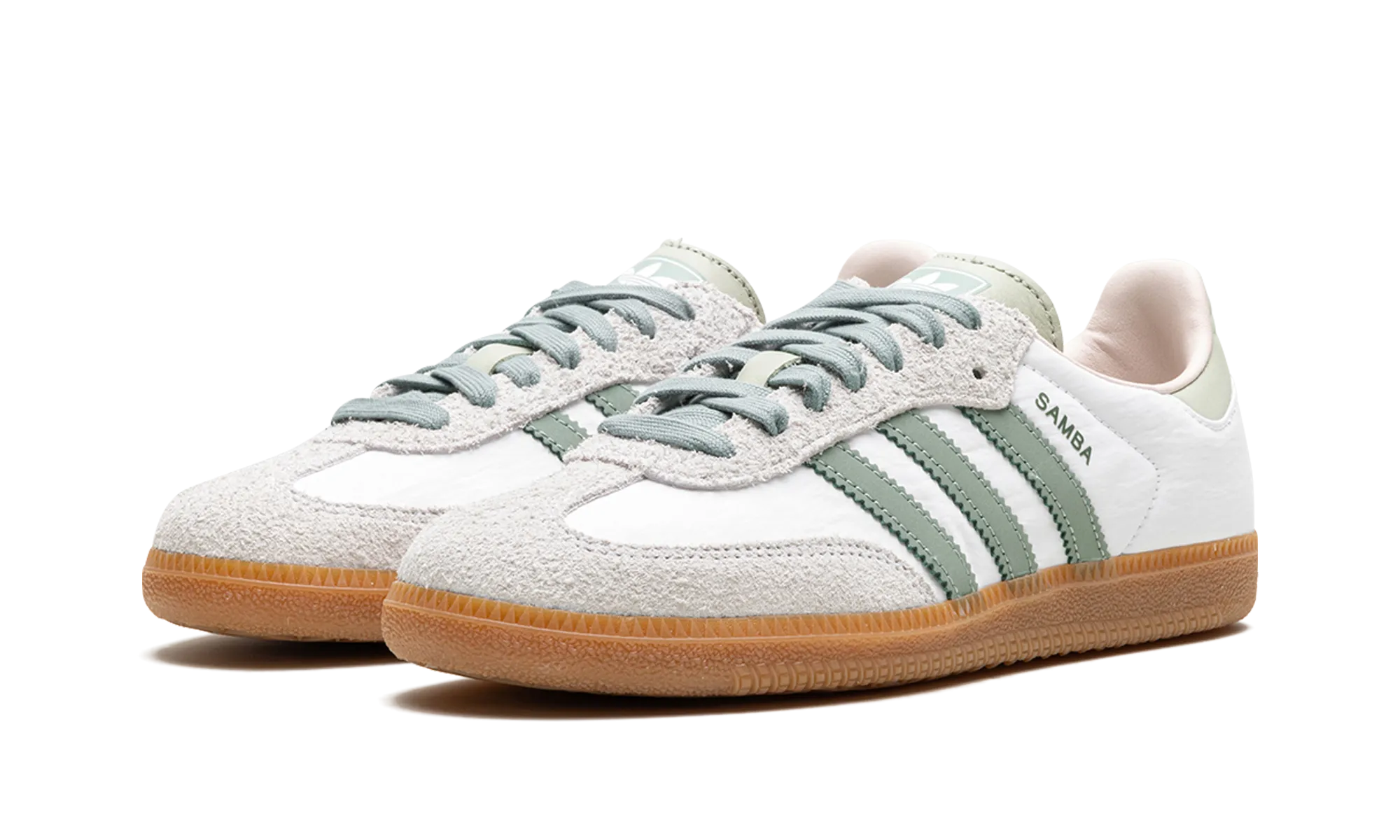 Smooth Entry SAMBA OG WMNS "Silver Green"