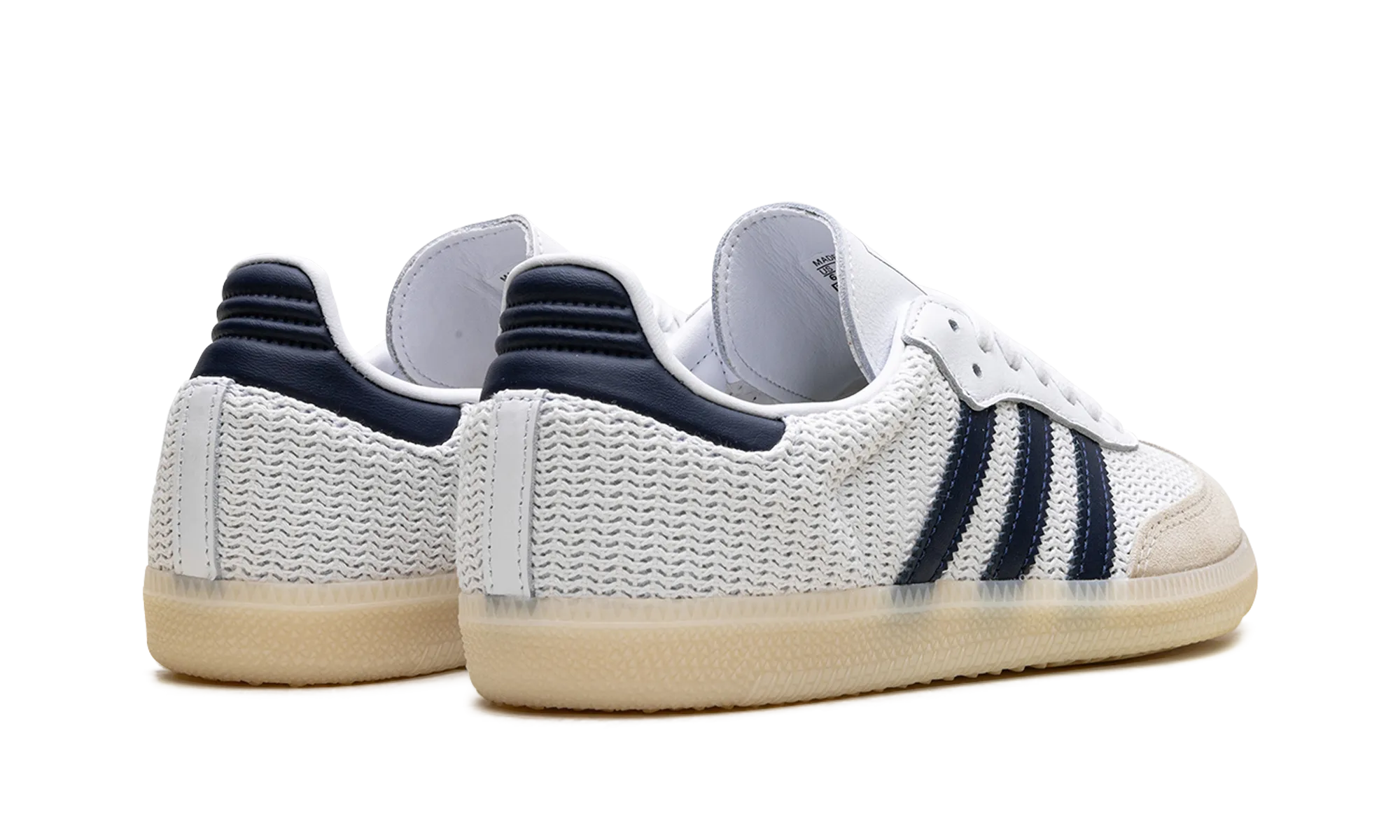 Anti Bacterial Samba Knit "White Night Indigo"